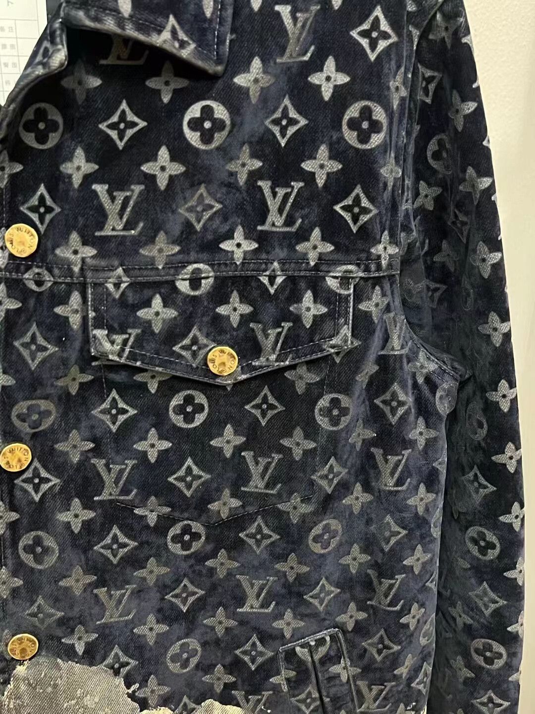 Louis Vuitton Louis Vuitton Fire Cloud Denim Size US L / EU 52-54 / 3 - 3 Thumbnail
