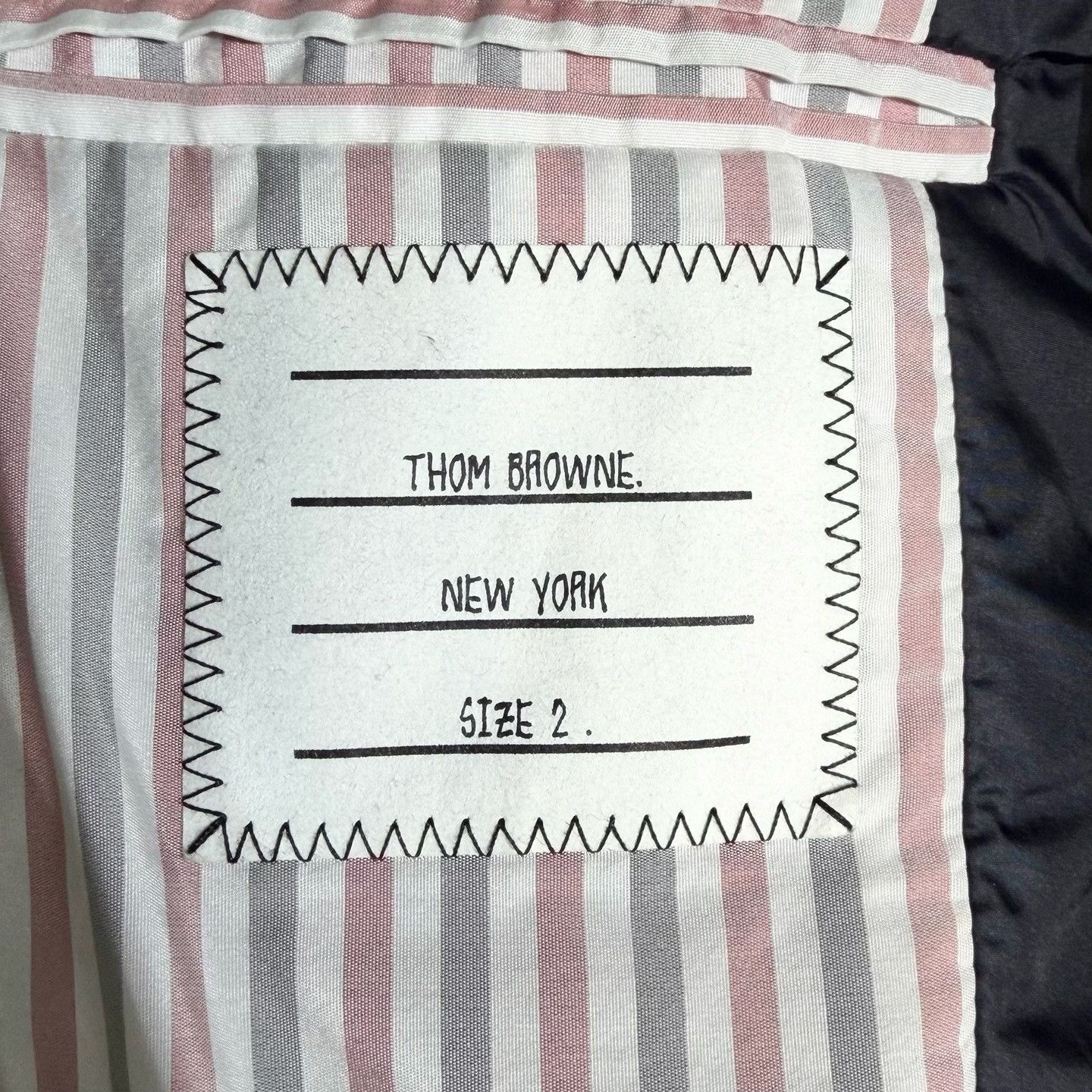 Thom Browne Thom Browne Dark Blue Down Jacket Size US M / EU 48-50 / 2 - 5 Thumbnail