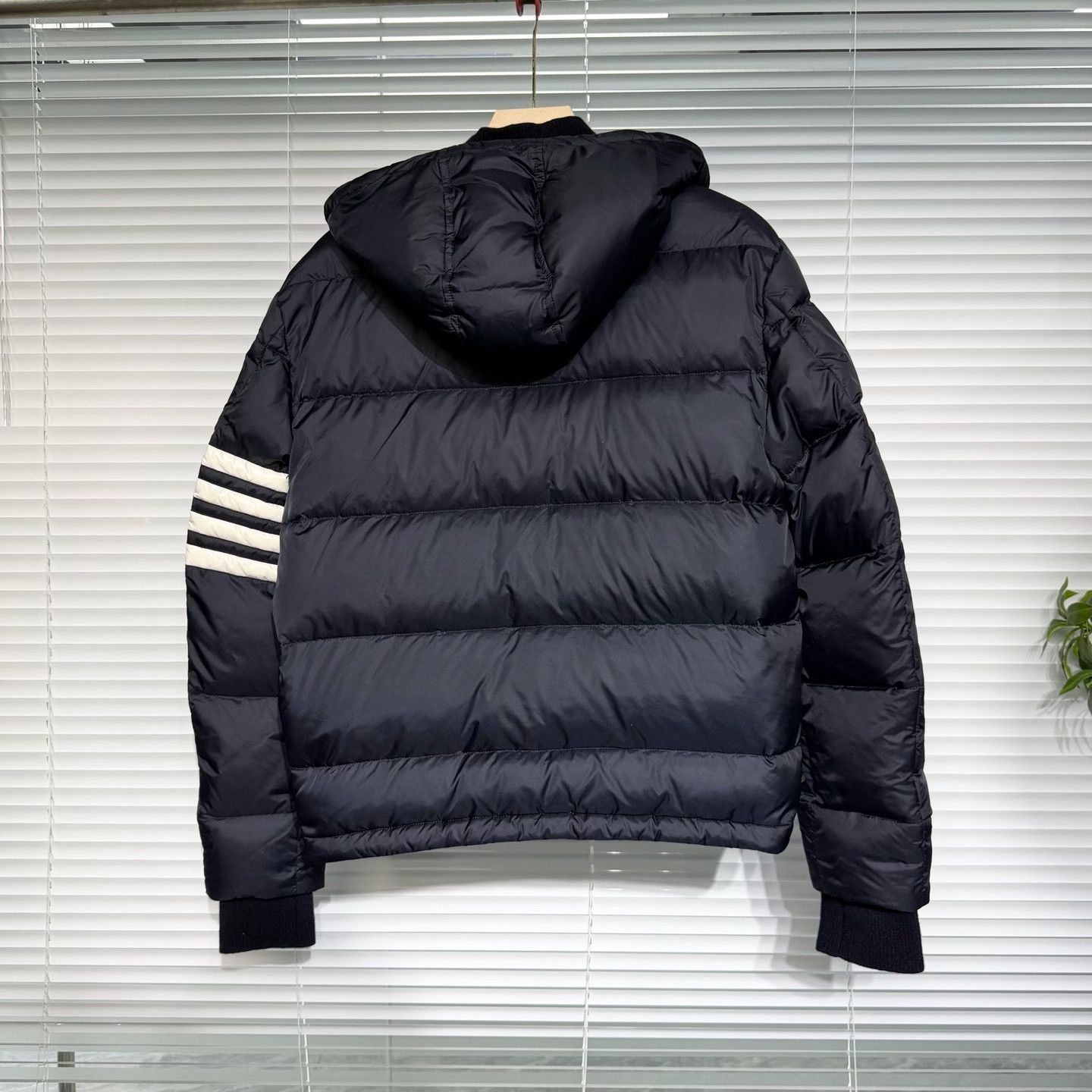 Thom Browne Thom Browne Dark Blue Down Jacket Size US M / EU 48-50 / 2 - 2 Thumbnail