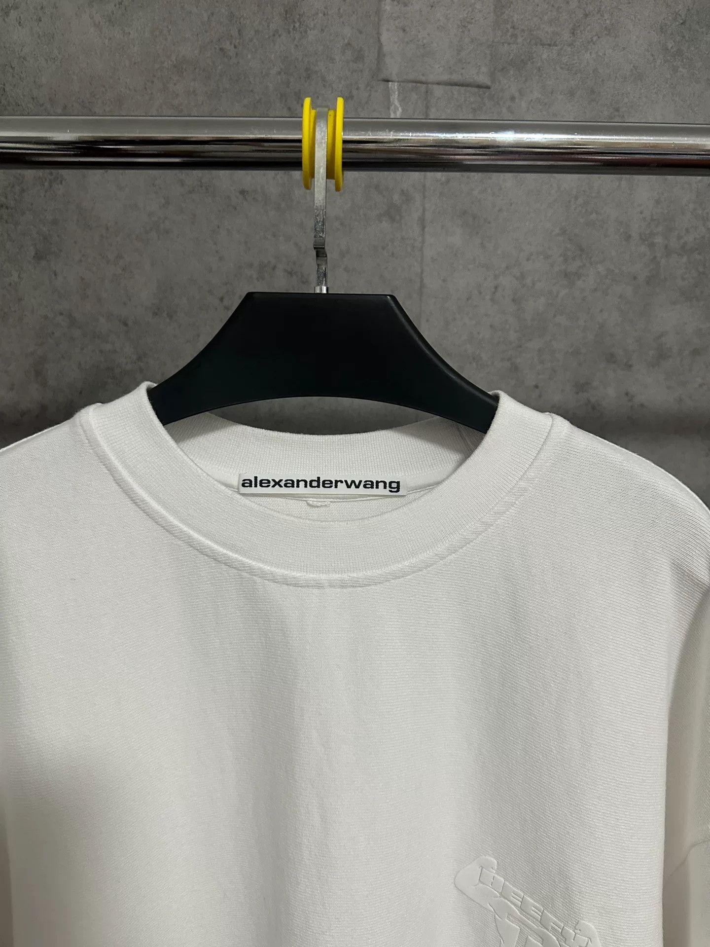 Alexander Wang Alexander Wang Logo Print Short-Sleeve T-Shirt Size US L / EU 52-54 / 3 - 3 Thumbnail