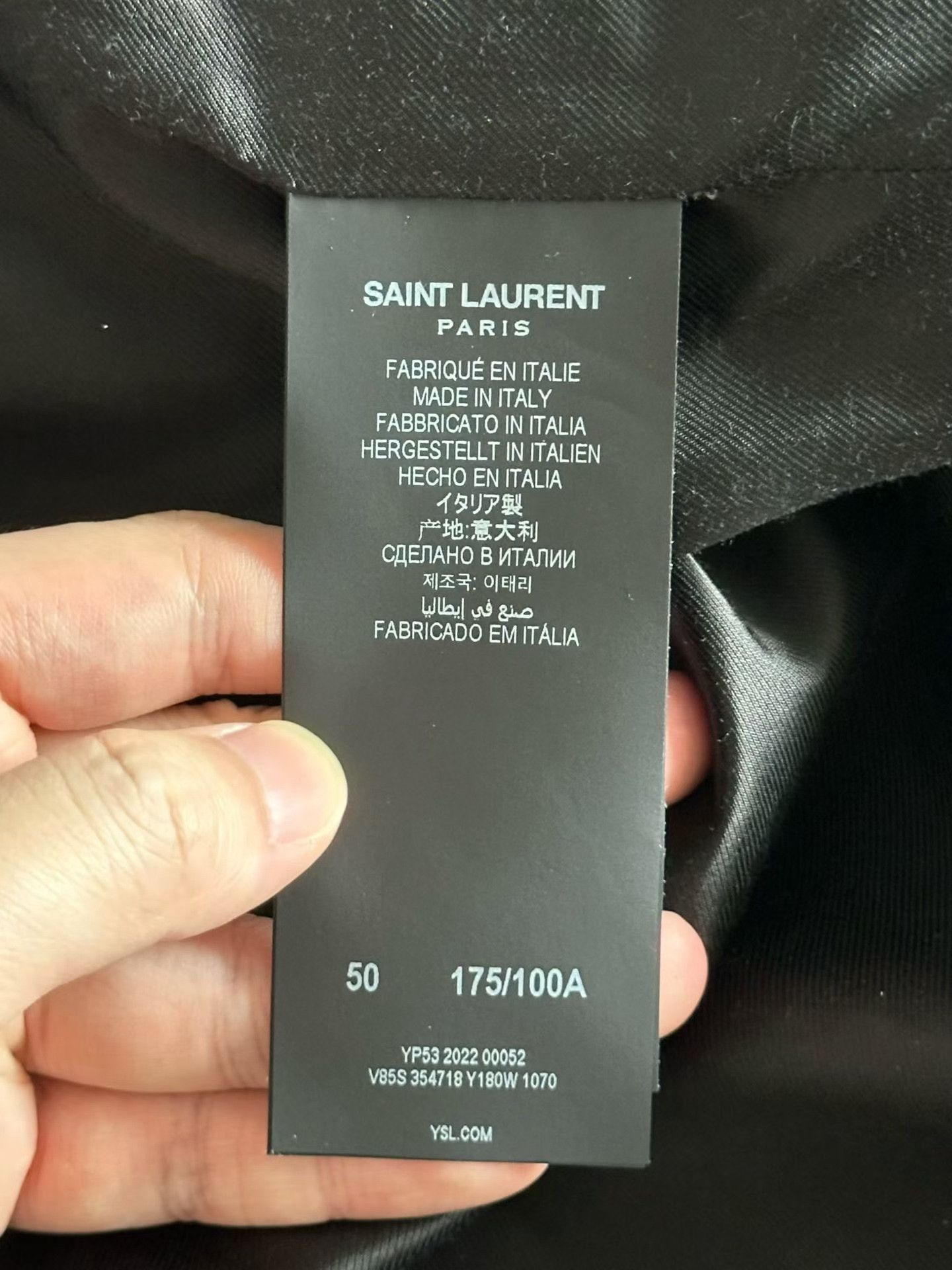 Saint Laurent Paris Saint Laurent Paris Baseball Jacket Size US M / EU 48-50 / 2 - 4 Thumbnail