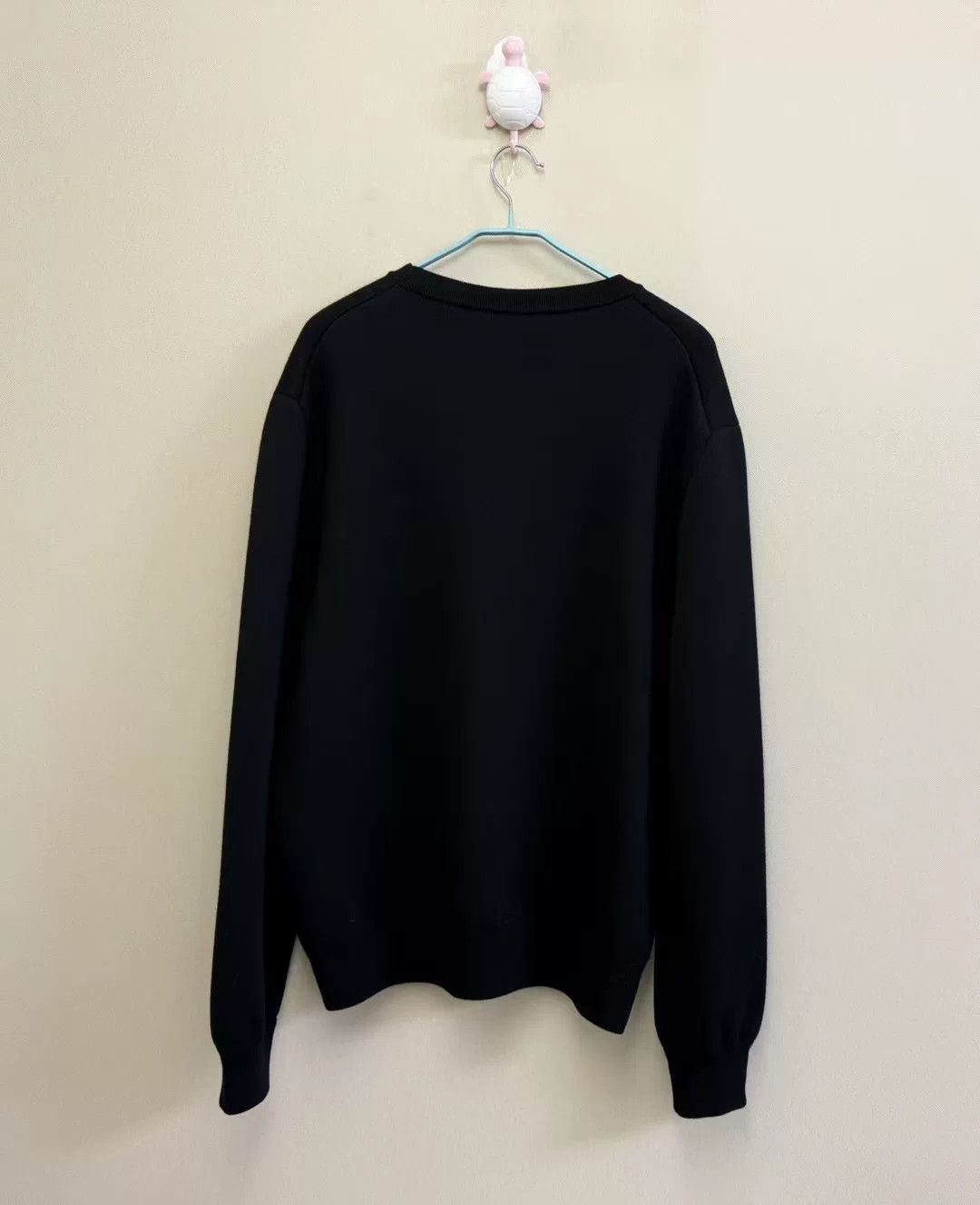 Dior DIOR Black Slogan Knit Sweater Size US XL / EU 56 / 4 - 4 Thumbnail