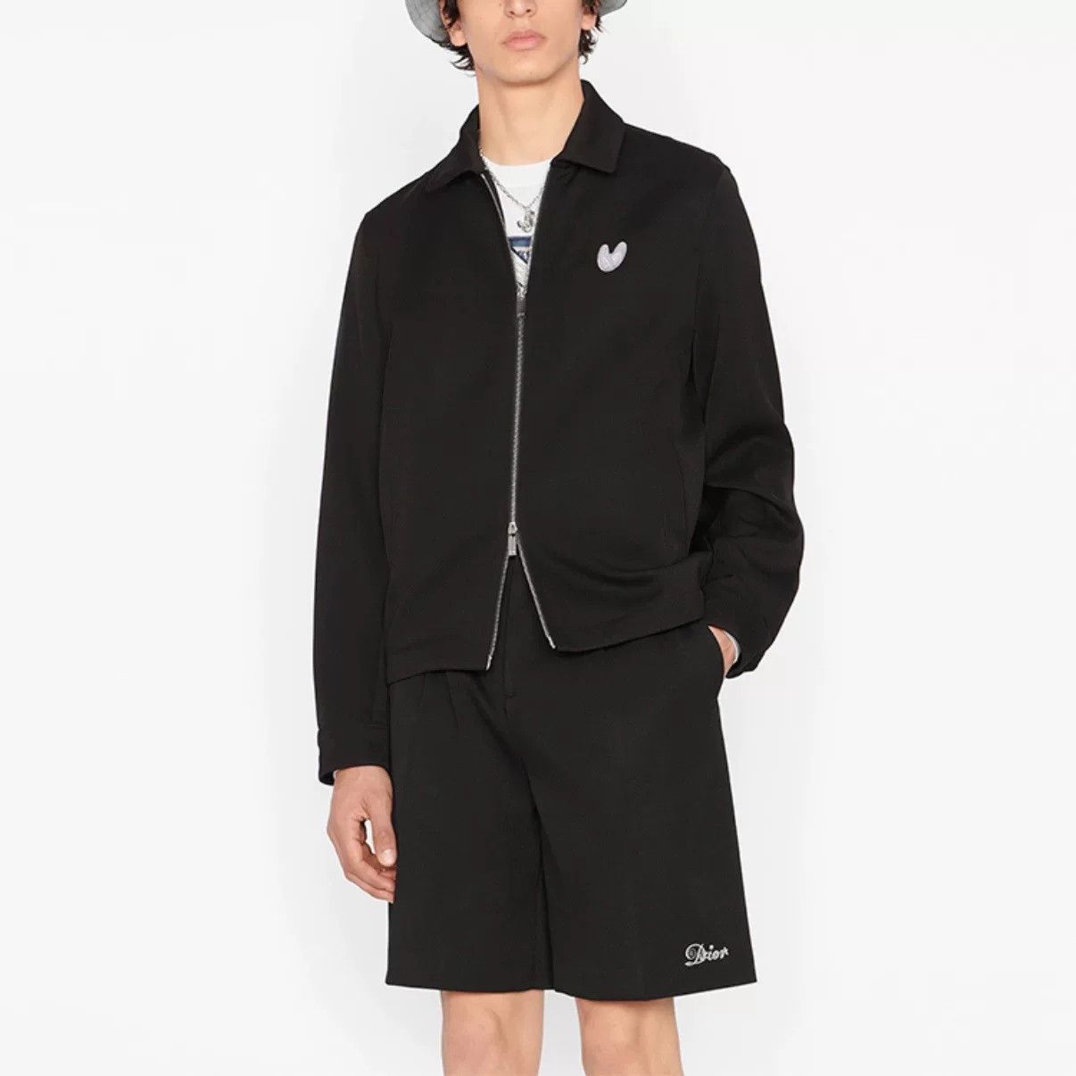 Dior DIOR x Kenny Scharf Collab Black Jacket Size US M / EU 48-50 / 2 - 7 Thumbnail