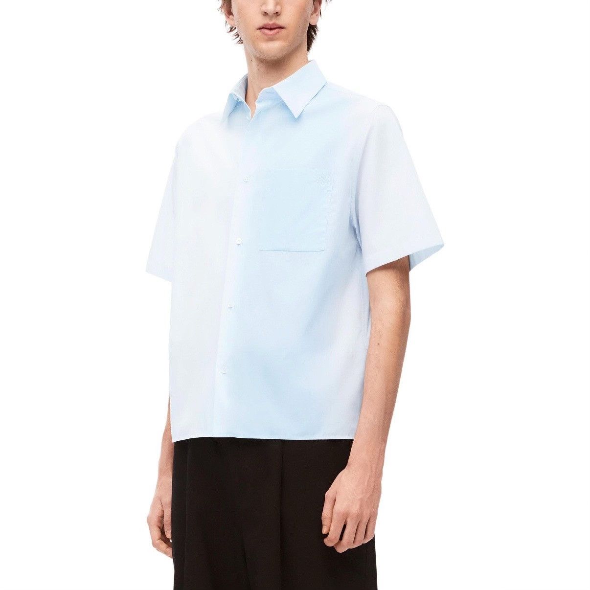 Loewe Loewe 2024 SS Embroidered Logo Short-Sleeve Shirt Size US M / EU 48-50 / 2 - 6 Thumbnail