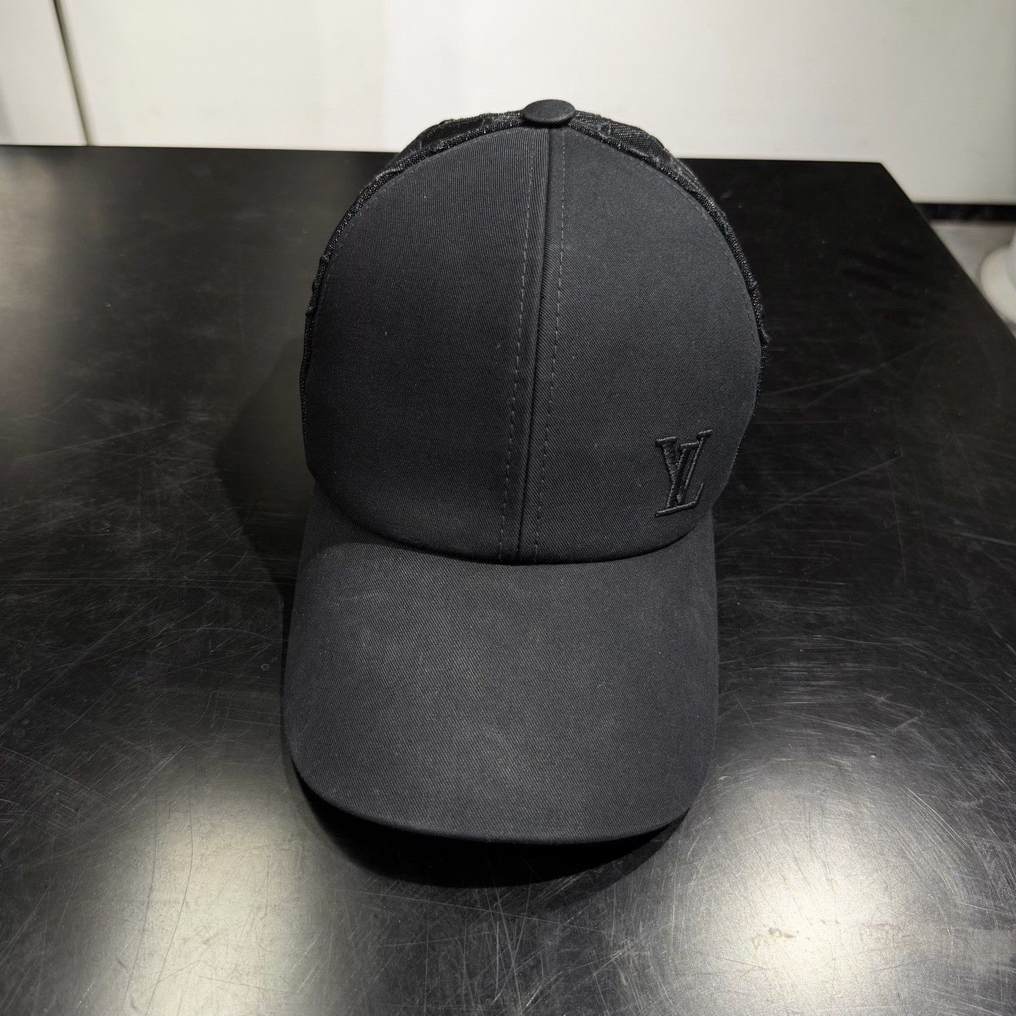 Louis Vuitton Louis Vuitton Monogram Black Adjustable Baseball Cap Size ONE SIZE - 2 Thumbnail