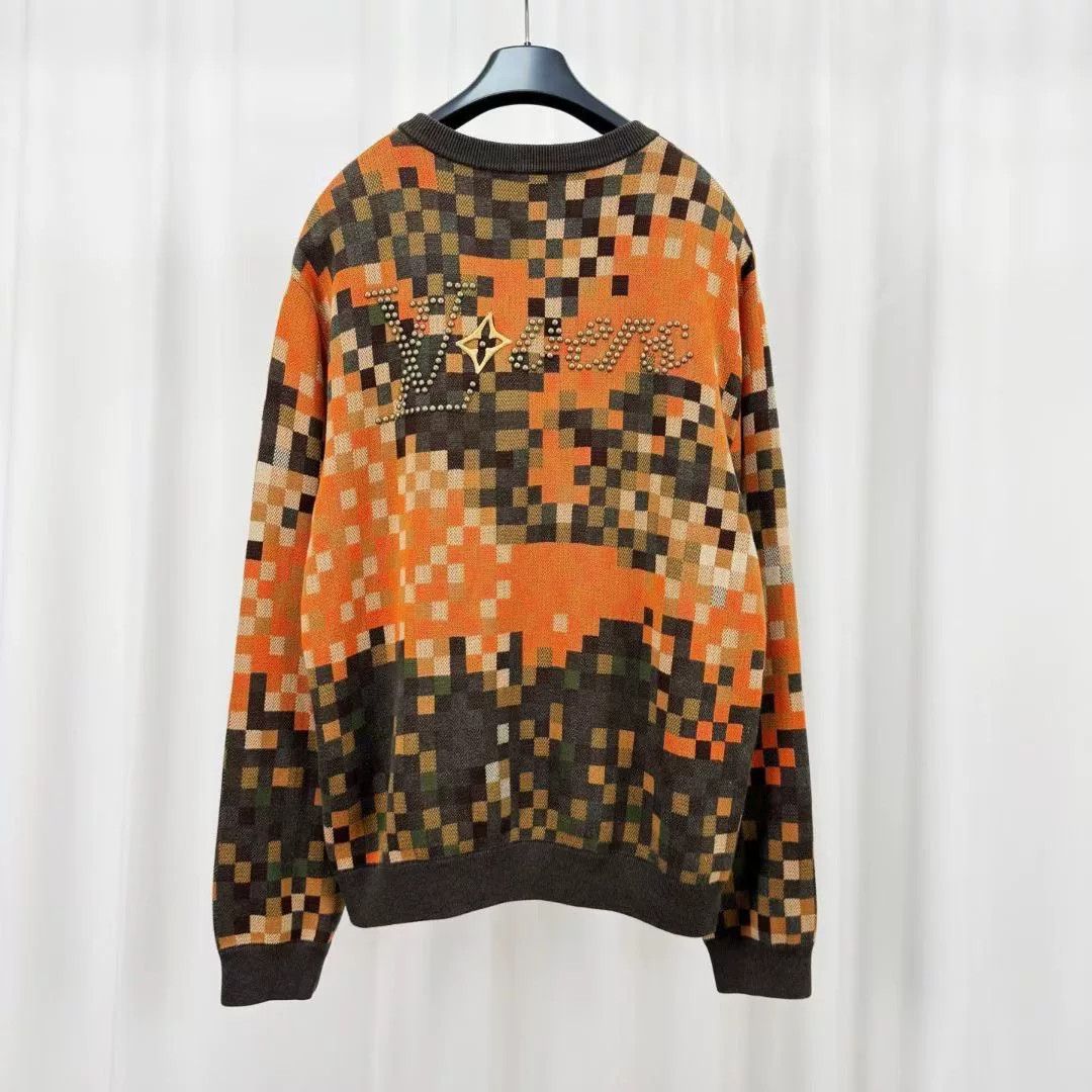 Louis Vuitton Louis Vuitton Pharrell Mosaic Rivet Sweater Size US M / EU 48-50 / 2 - 2 Thumbnail