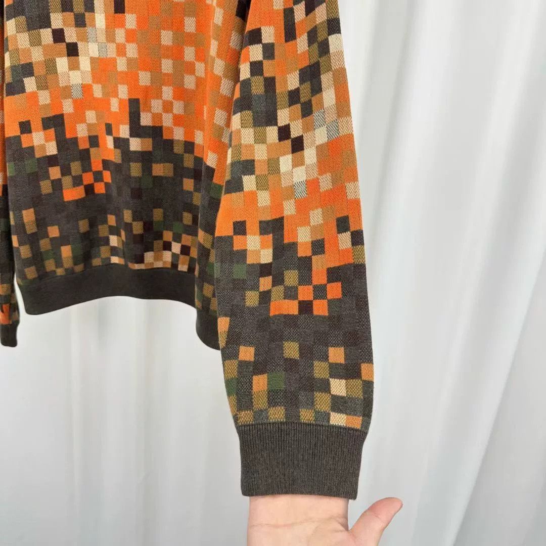 Louis Vuitton Louis Vuitton Pharrell Mosaic Rivet Sweater Size US M / EU 48-50 / 2 - 4 Thumbnail
