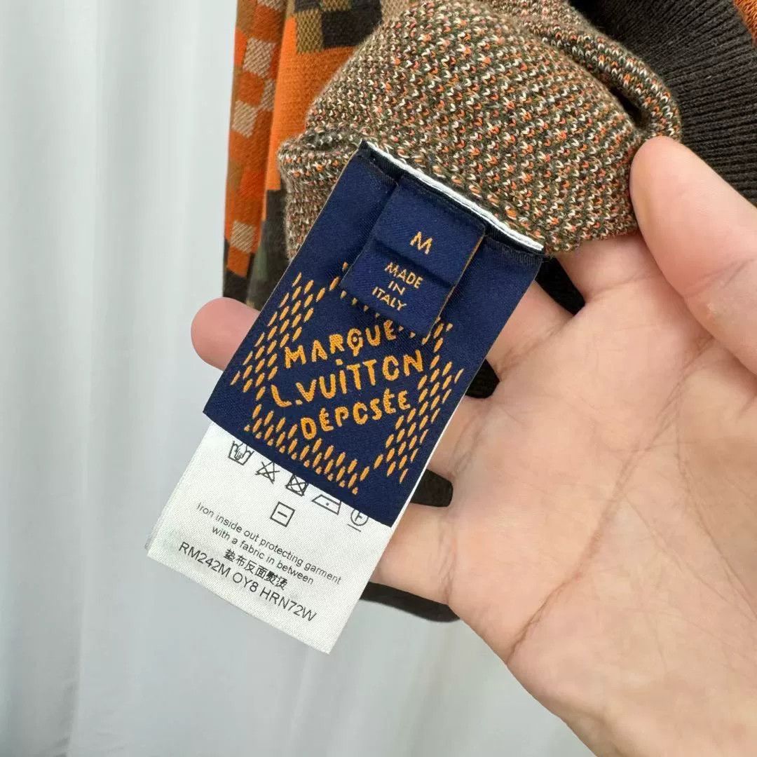 Louis Vuitton Louis Vuitton Pharrell Mosaic Rivet Sweater Size US M / EU 48-50 / 2 - 6 Thumbnail