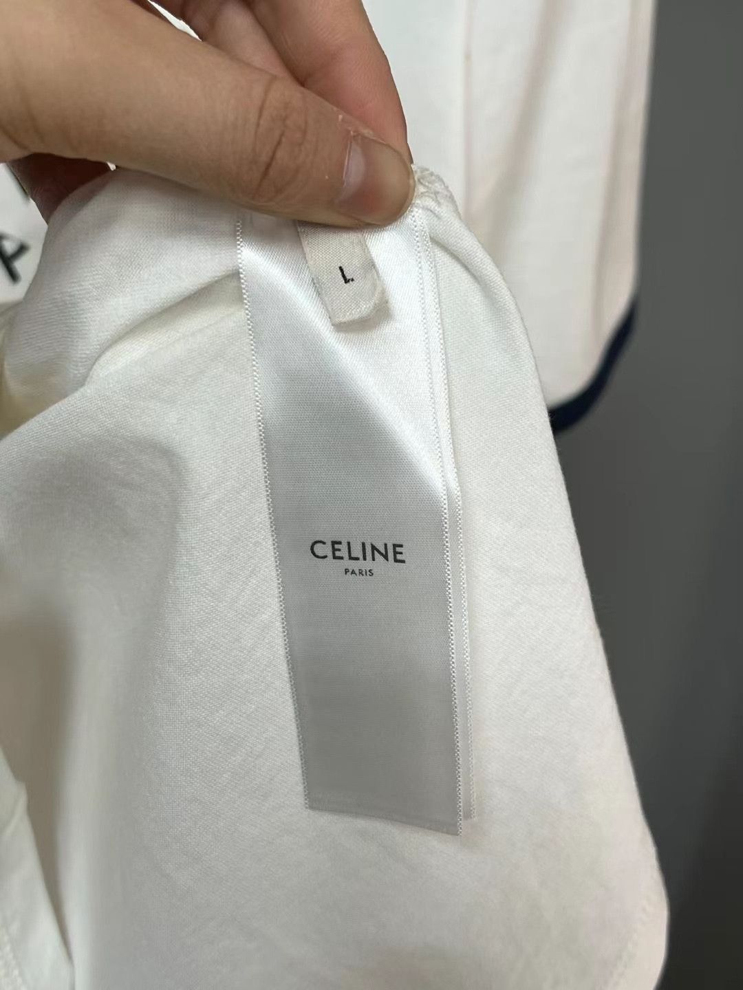 Celine Celine Arc de Triomphe Short Sleeve Size L / US 10 / IT 46 - 3 Thumbnail
