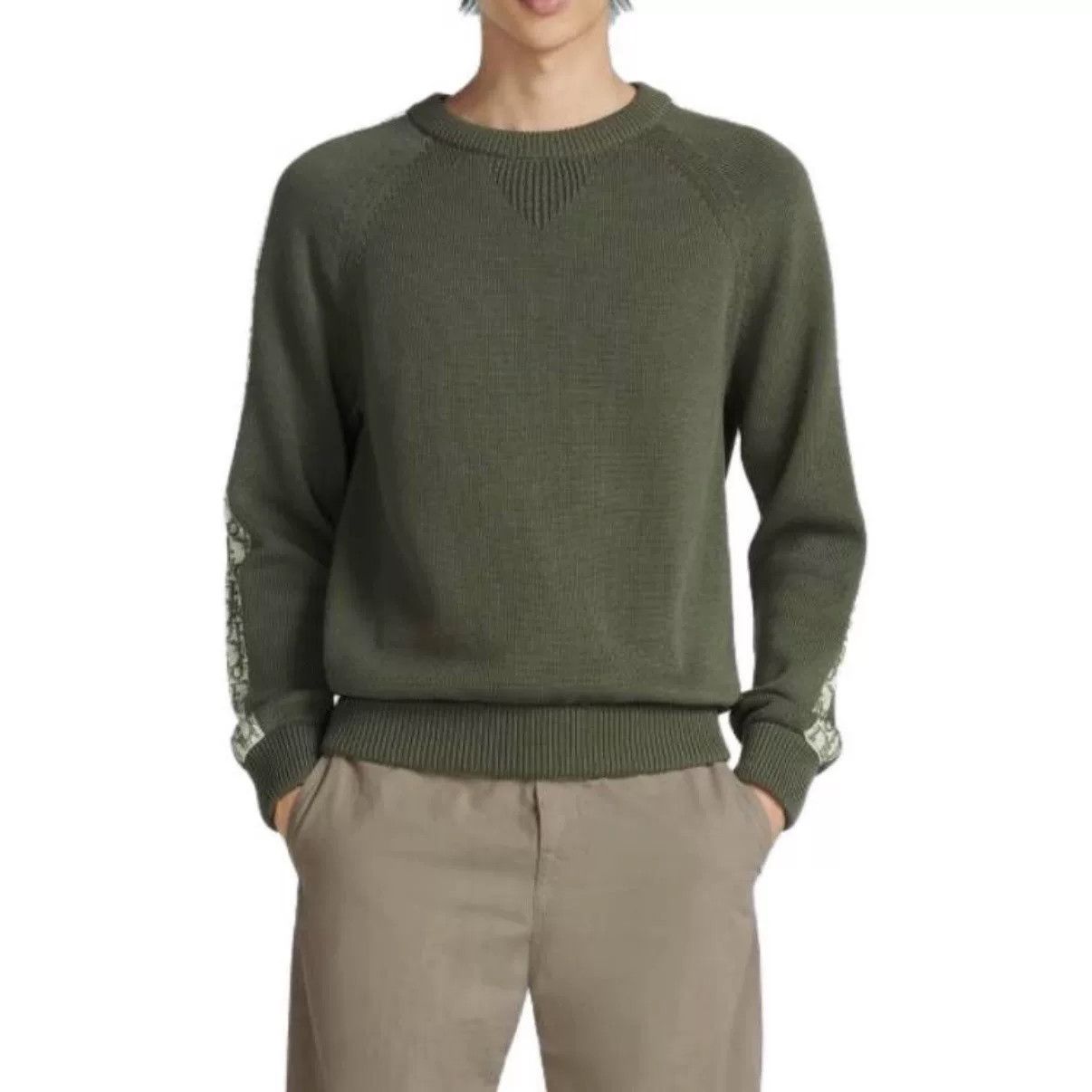 Dior DIOR Knit Sweater with Logo Sleeves XS Size US XS / EU 42 / 0 - 6 Thumbnail