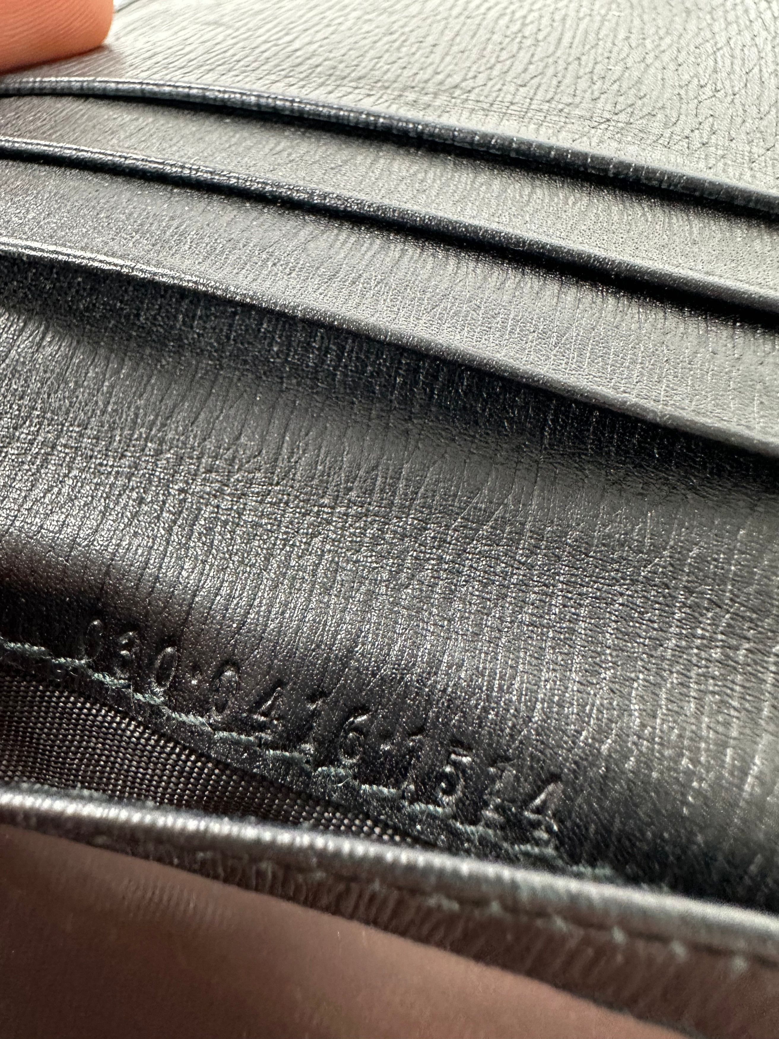 Gucci Vintage Leather Card Holder Black Size ONE SIZE - 4 Thumbnail