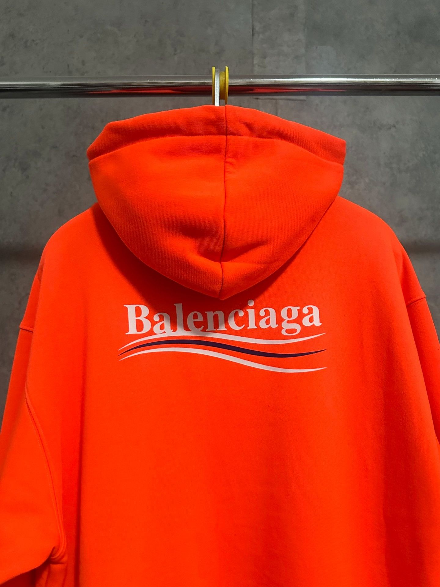 Balenciaga Balenciaga Coke Print Logo Orange Hoodie Size US S / EU 44-46 / 1 - 5 Thumbnail