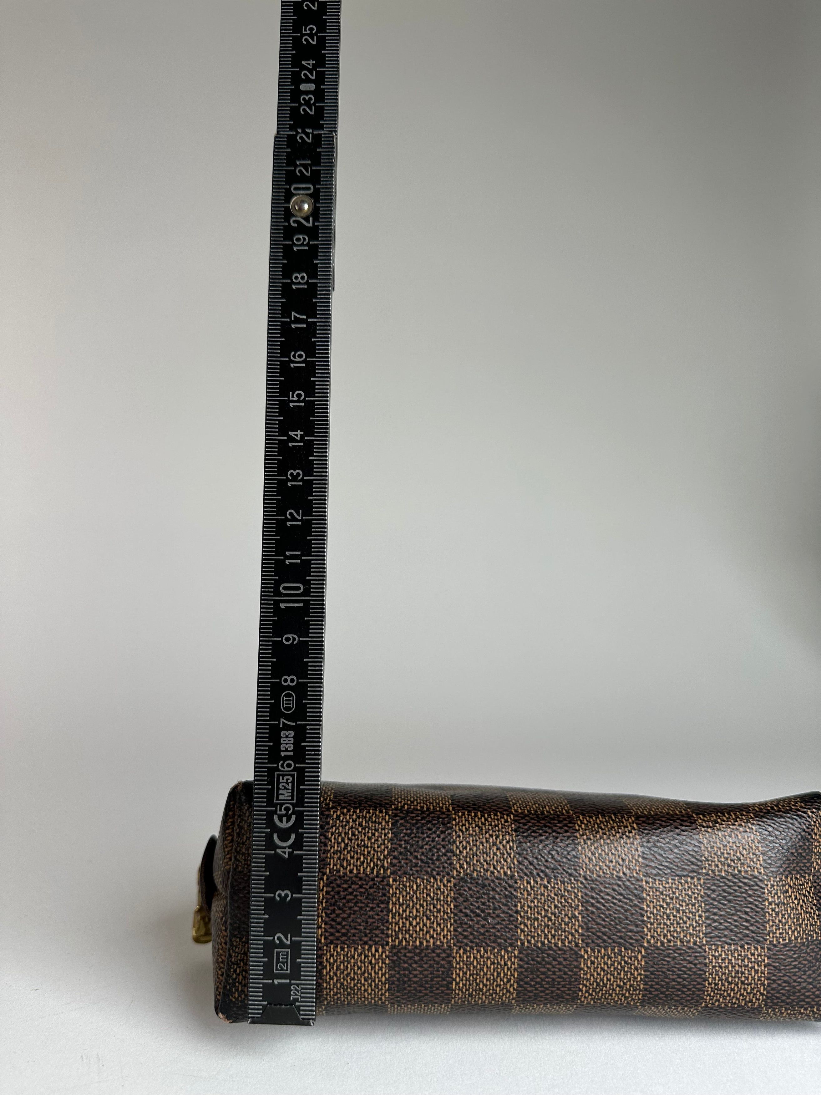 Louis Vuitton Vintage Damier Monogram Leather Clutch / Mini Bag Brown Size ONE SIZE - 13 Thumbnail