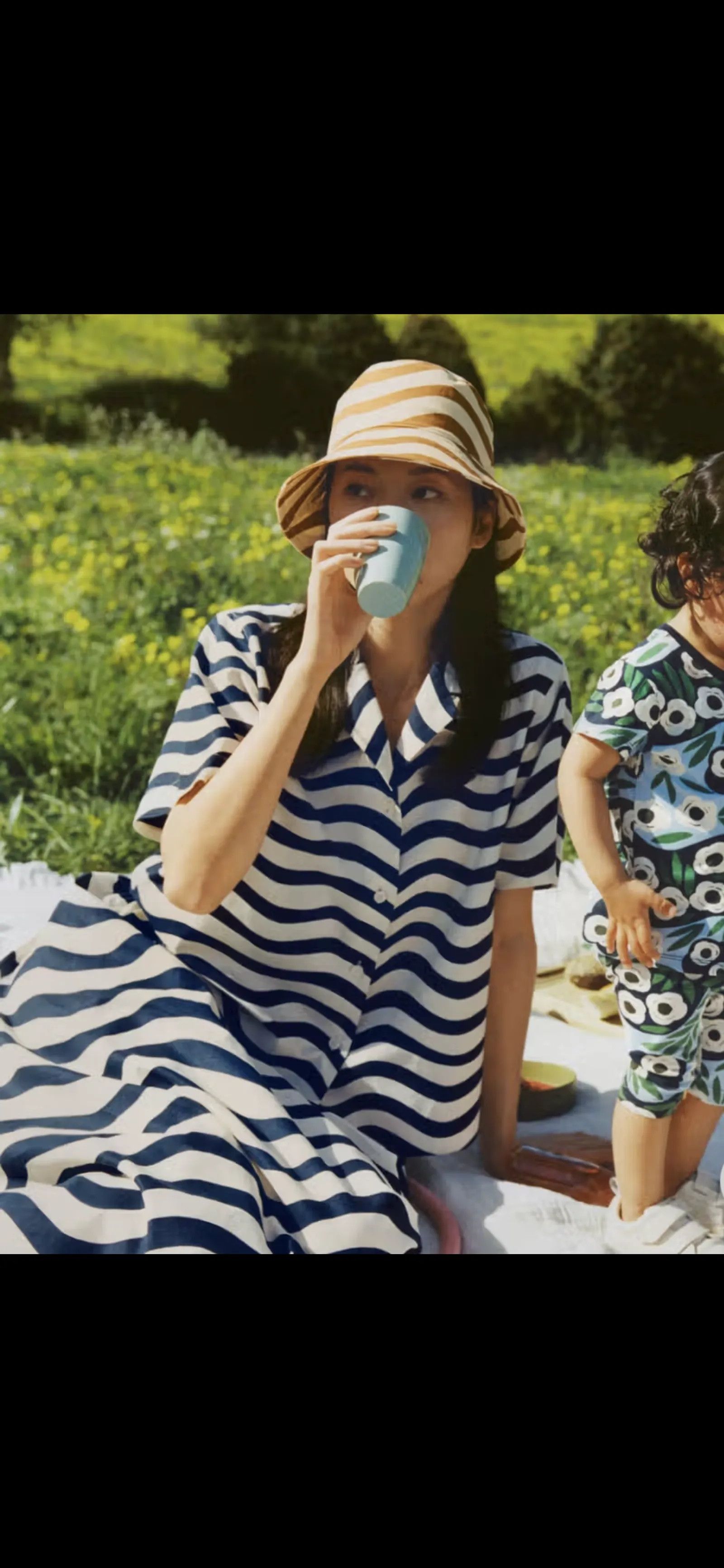 Marimekko Marimekko x Uniqlo Shirt Size L / US 10 / IT 46 - 2 Thumbnail
