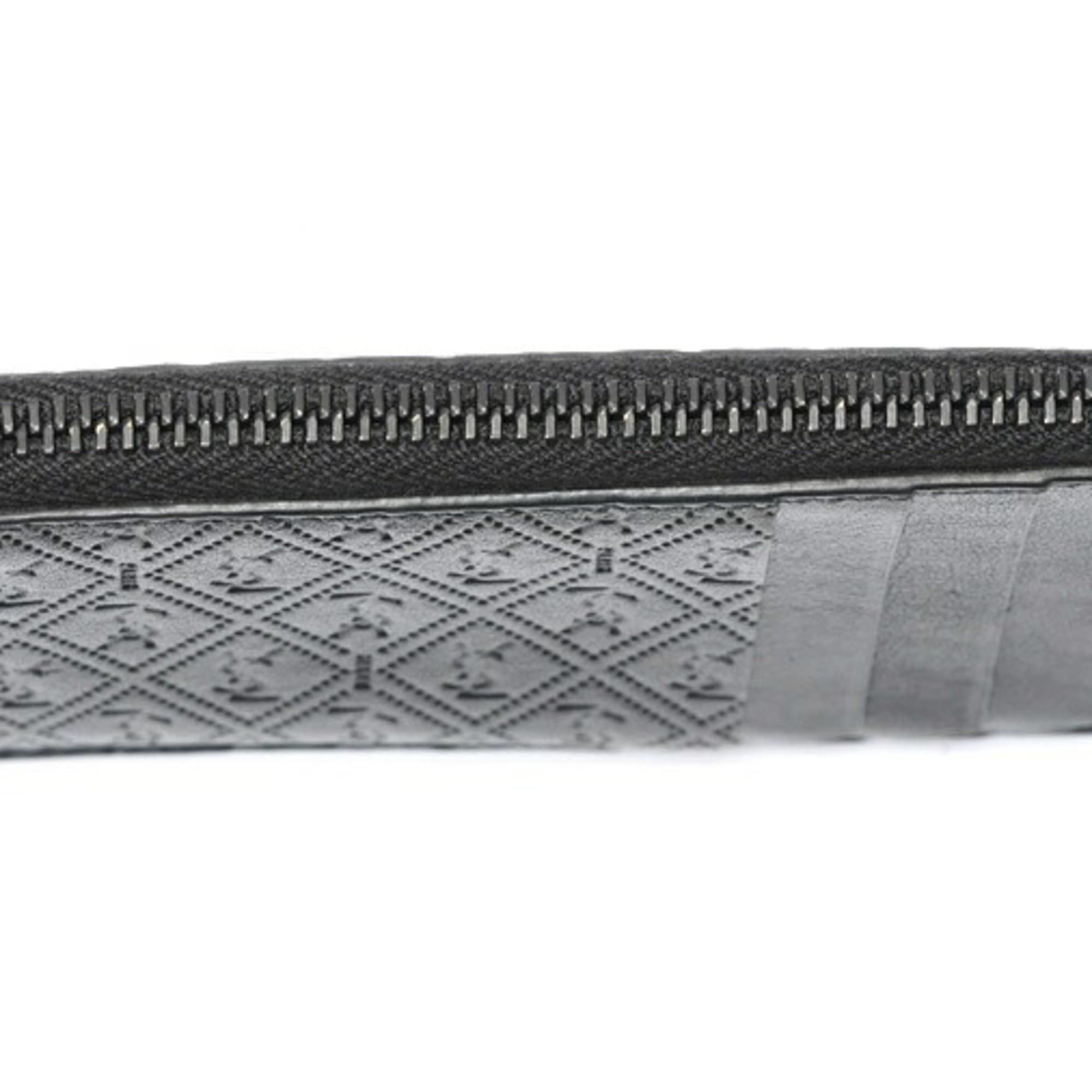 Saint Laurent Paris Saint Laurent zip card holder case 647149, leather, black Size ONE SIZE - 4 Thumbnail