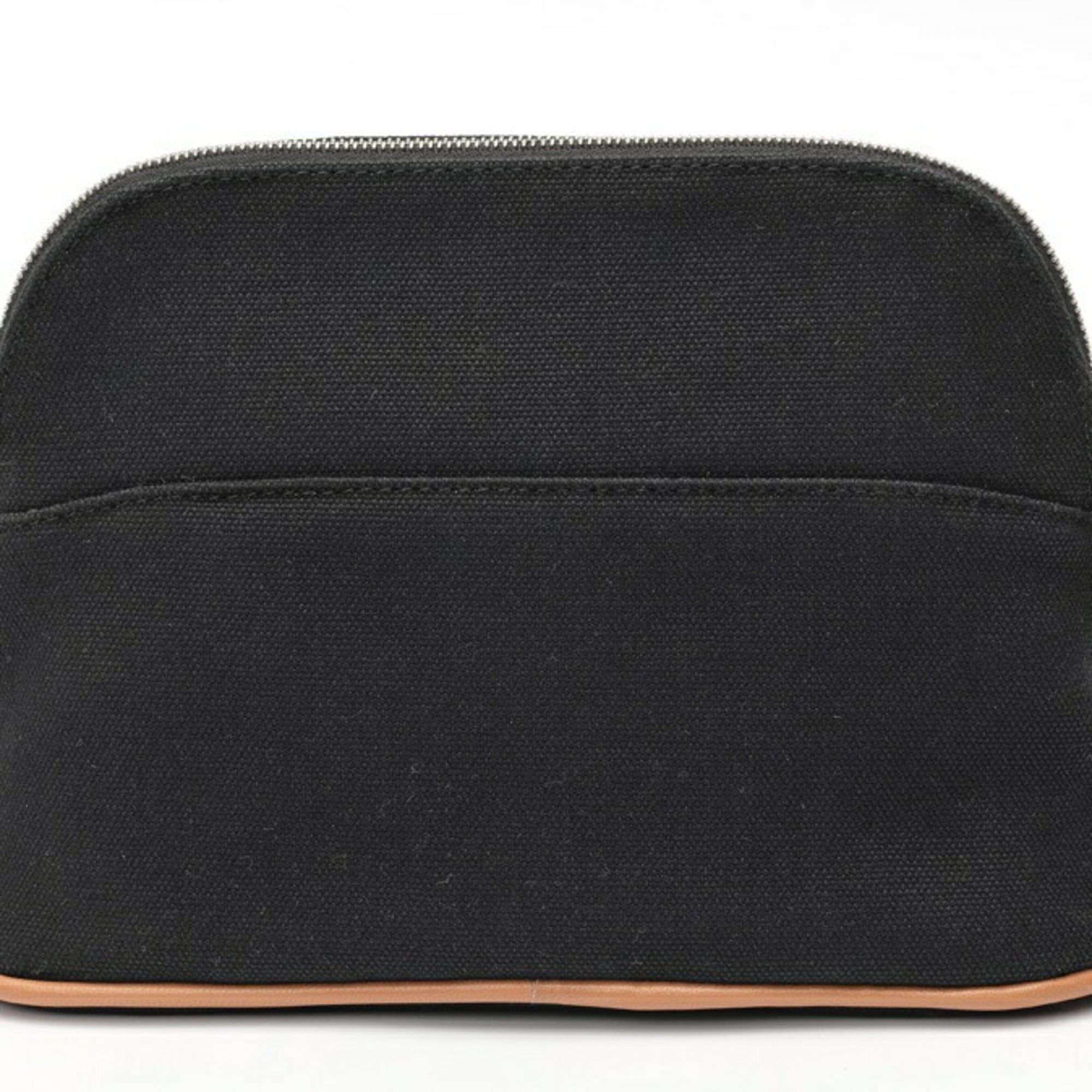Hermes Hermes Bolide Pouch PM 20, Canvas and Leather, Black Size ONE SIZE - 2 Thumbnail
