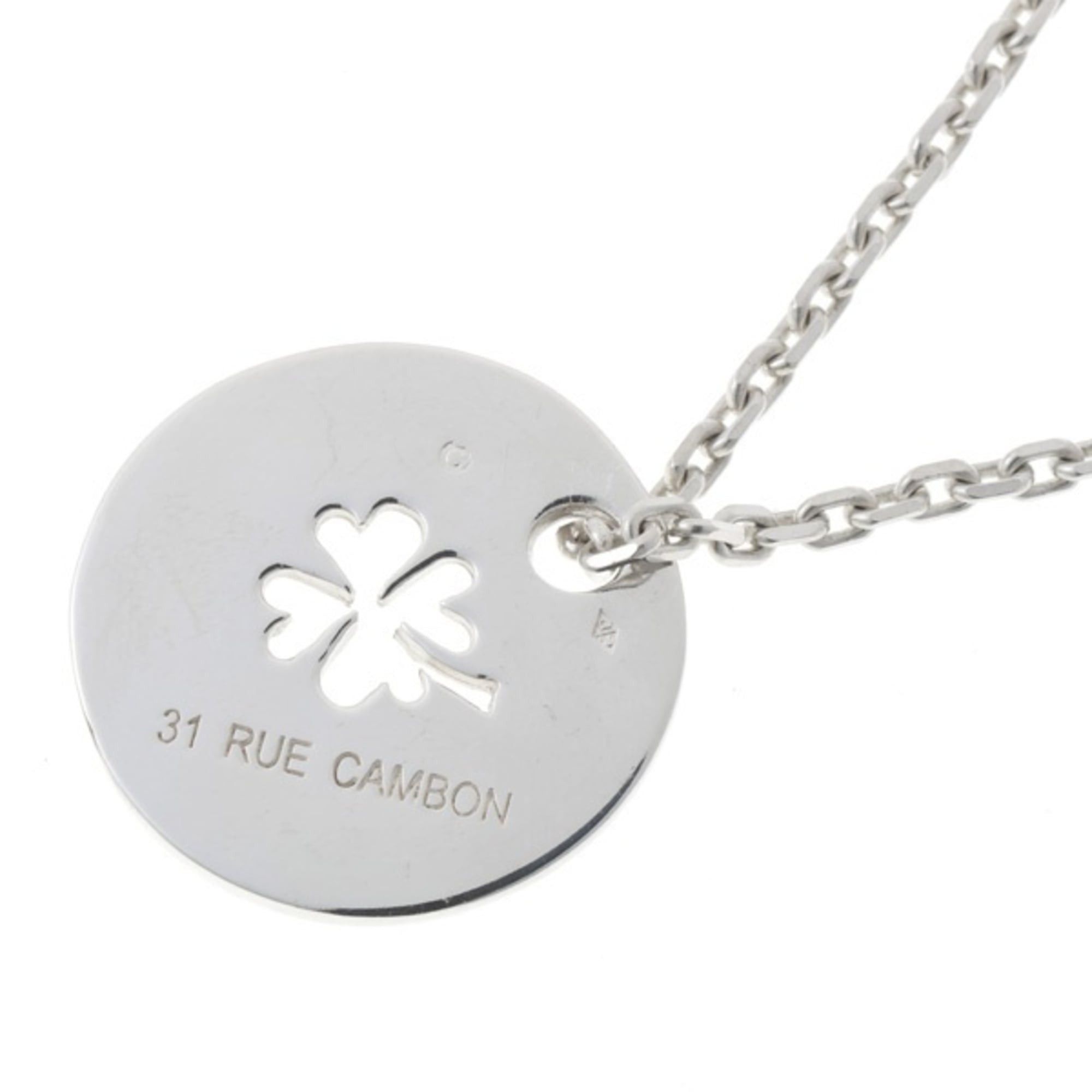 Chanel Chanel necklace, Sterling Silver (925), clover motif, 44.5 cm, A-159800 Size ONE SIZE - 5 Thumbnail