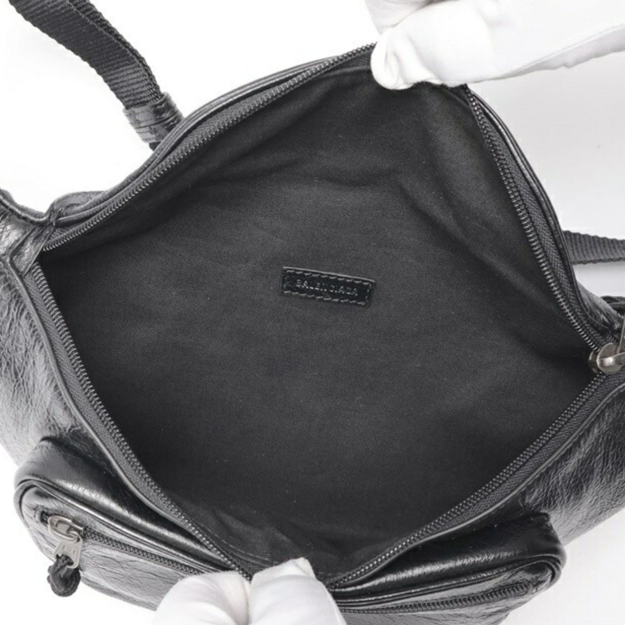 Balenciaga Balenciaga Explorer Body Bag 529550, Leather, Black Size ONE SIZE - 5 Thumbnail