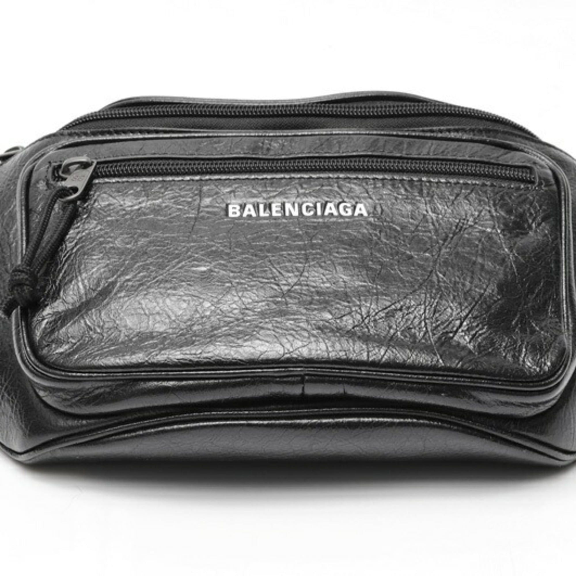 Balenciaga Balenciaga Explorer Body Bag 529550, Leather, Black Size ONE SIZE - 4 Thumbnail