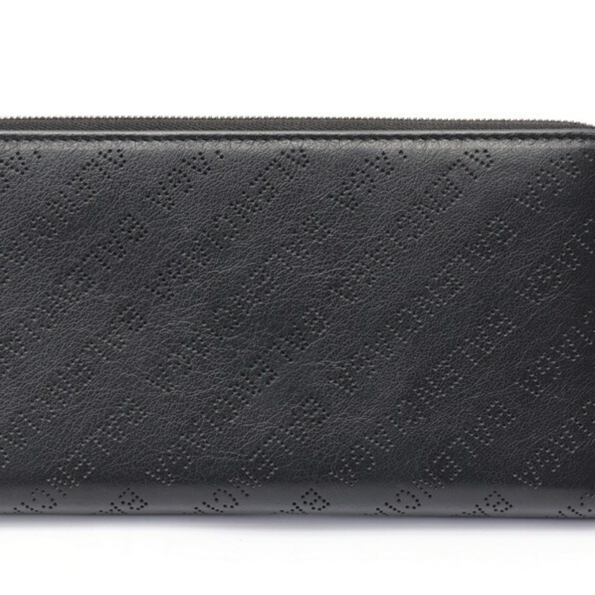 Balenciaga Balenciaga Round Zip Continental Wallet 594317, Perforated Leather, Black Size ONE SIZE - 2 Thumbnail