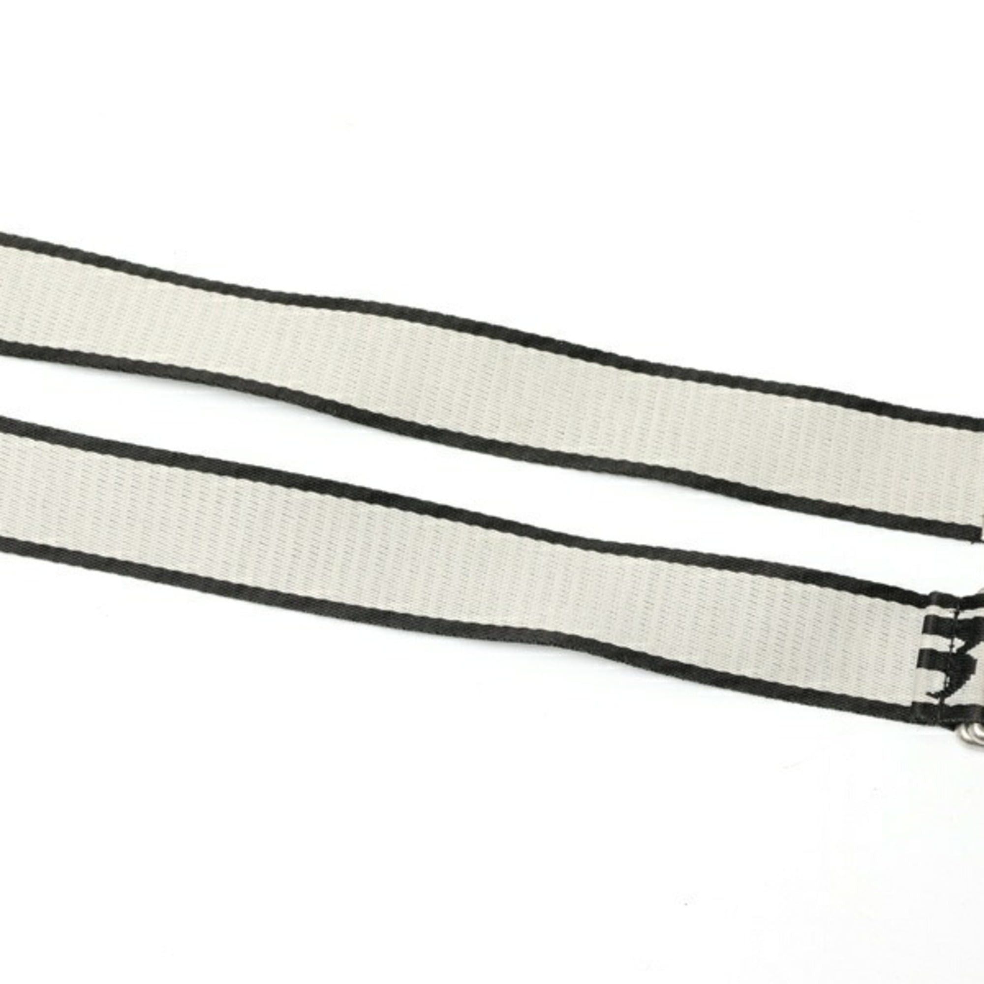 Balenciaga Balenciaga D-ring belt, polyester, light gray/black Size ONE SIZE - 5 Thumbnail