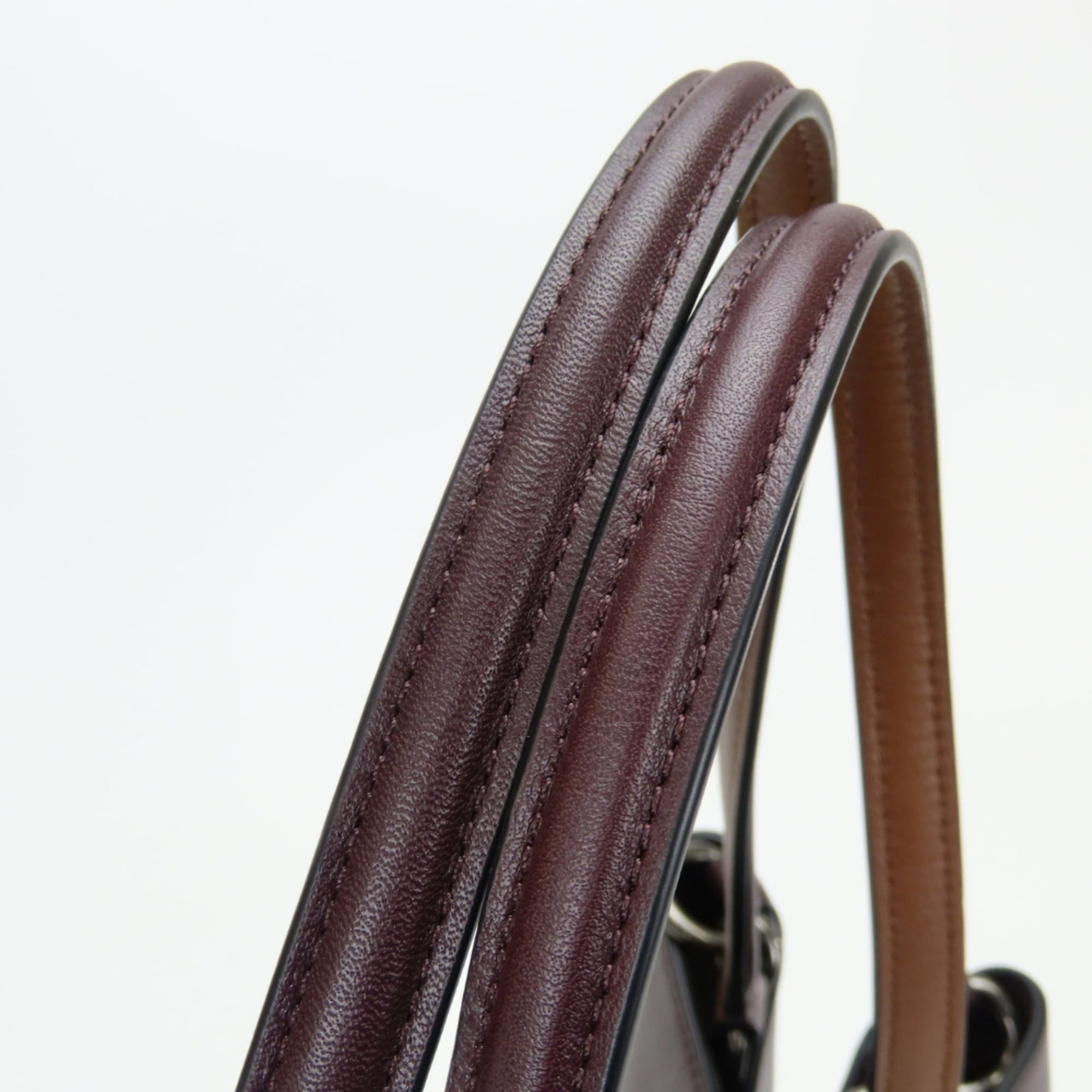 Coach Coach Tote Bag F57540 Canvas Leather Bordeaux Brown Women's COACH Size ONE SIZE - 10 Thumbnail