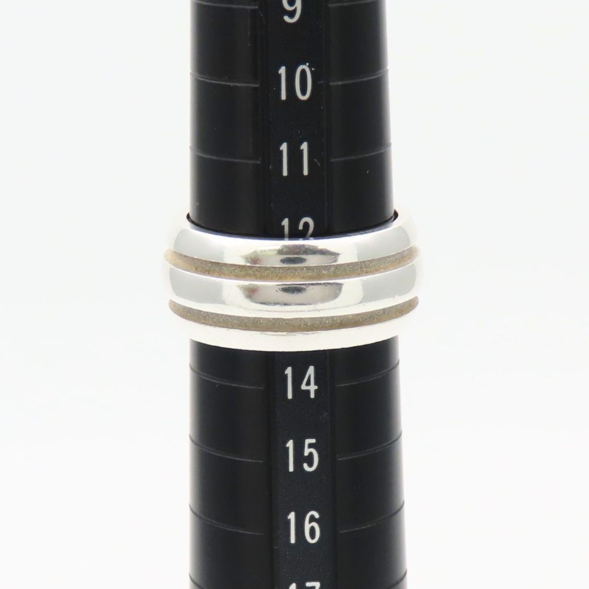 Tiffany & Co. Tiffany & Co. Grooved Double Line Ring, Sterling Silver 925, Women's. Size ONE SIZE - 5 Thumbnail