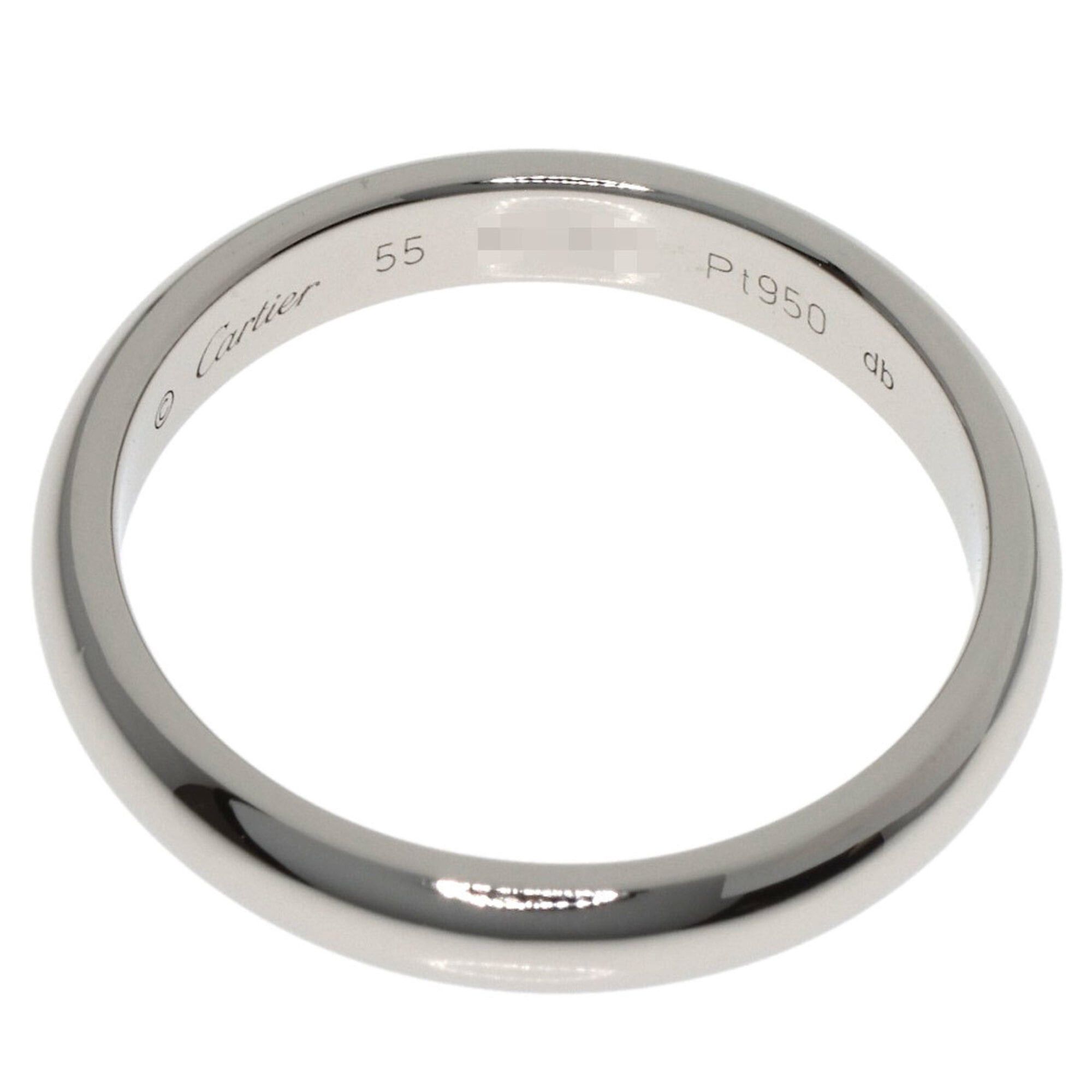 Cartier Cartier Wedding Ring #55 Platinum PT950 Women's CARTIER Size ONE SIZE - 4 Thumbnail