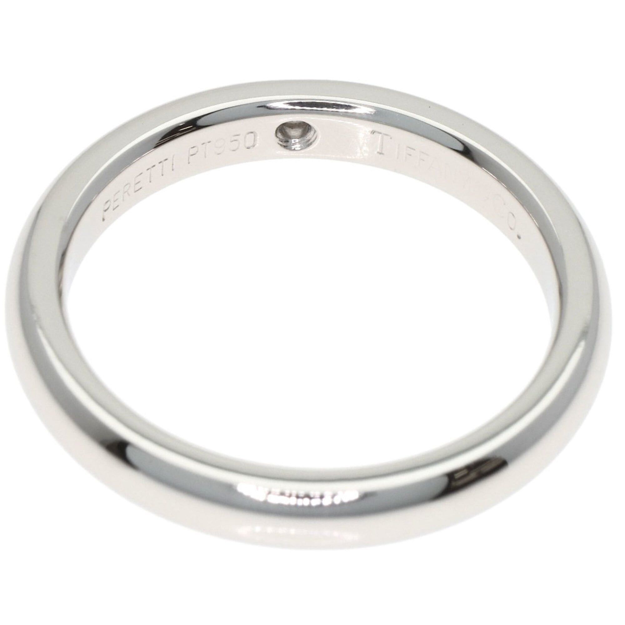 Tiffany & Co. Tiffany & Co. Stacking Band 1P Diamond Ring, Platinum PT950, Women's. Size ONE SIZE - 4 Thumbnail