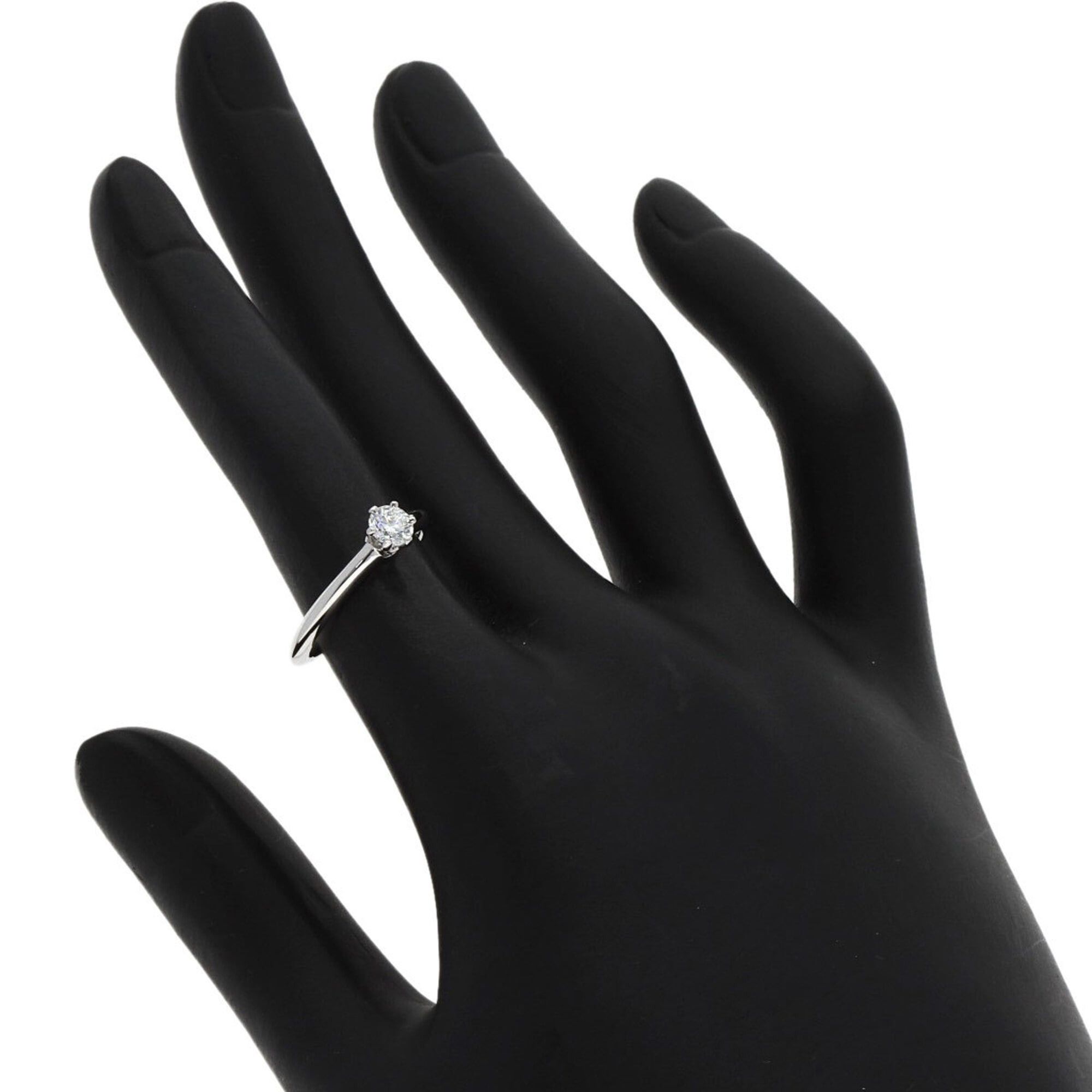 Tiffany & Co. Tiffany & Co. Solitaire 1-Diamond Ring, Platinum PT950, Women's. Size ONE SIZE - 7 Thumbnail
