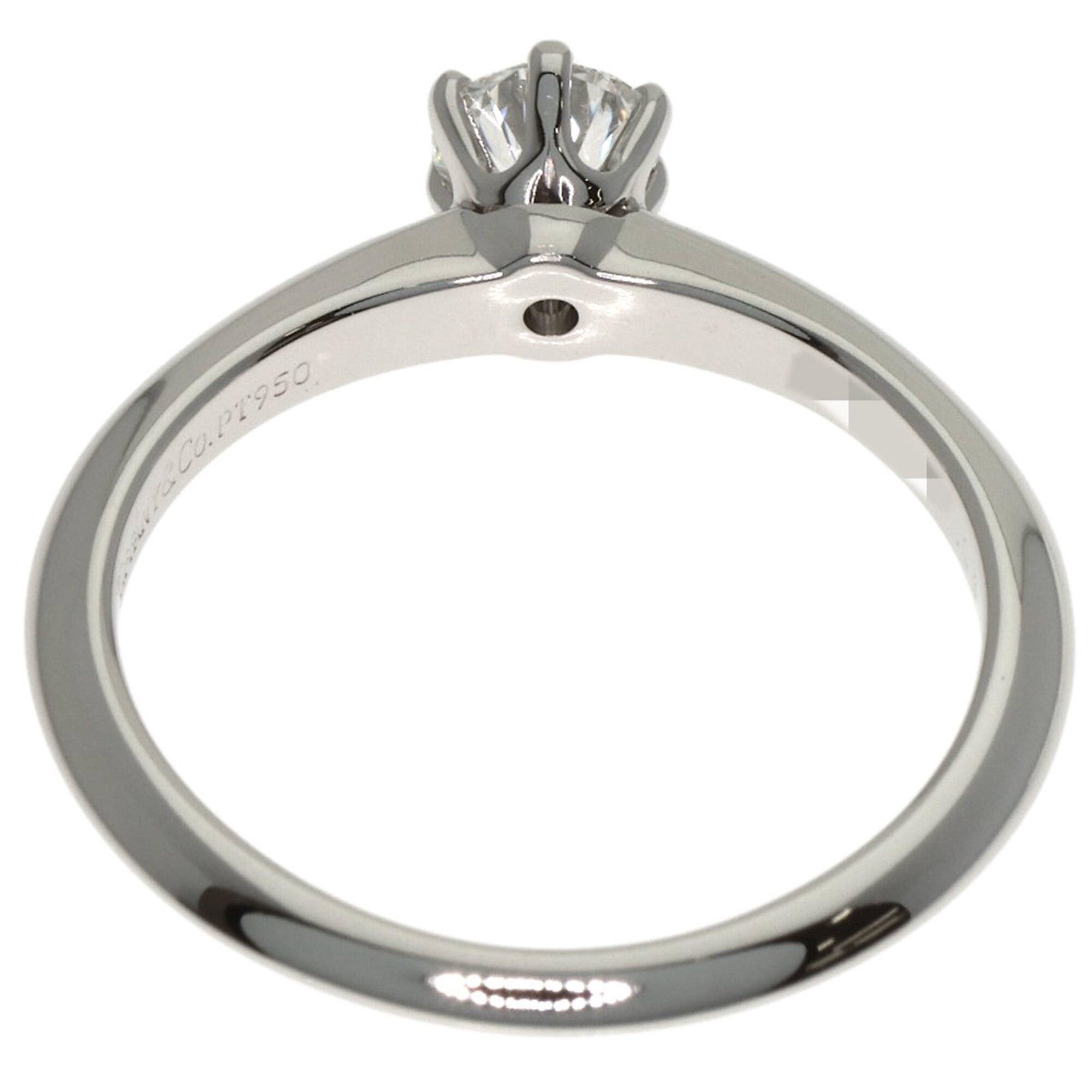 Tiffany & Co. Tiffany & Co. Solitaire 1-Diamond Ring, Platinum PT950, Women's. Size ONE SIZE - 4 Thumbnail