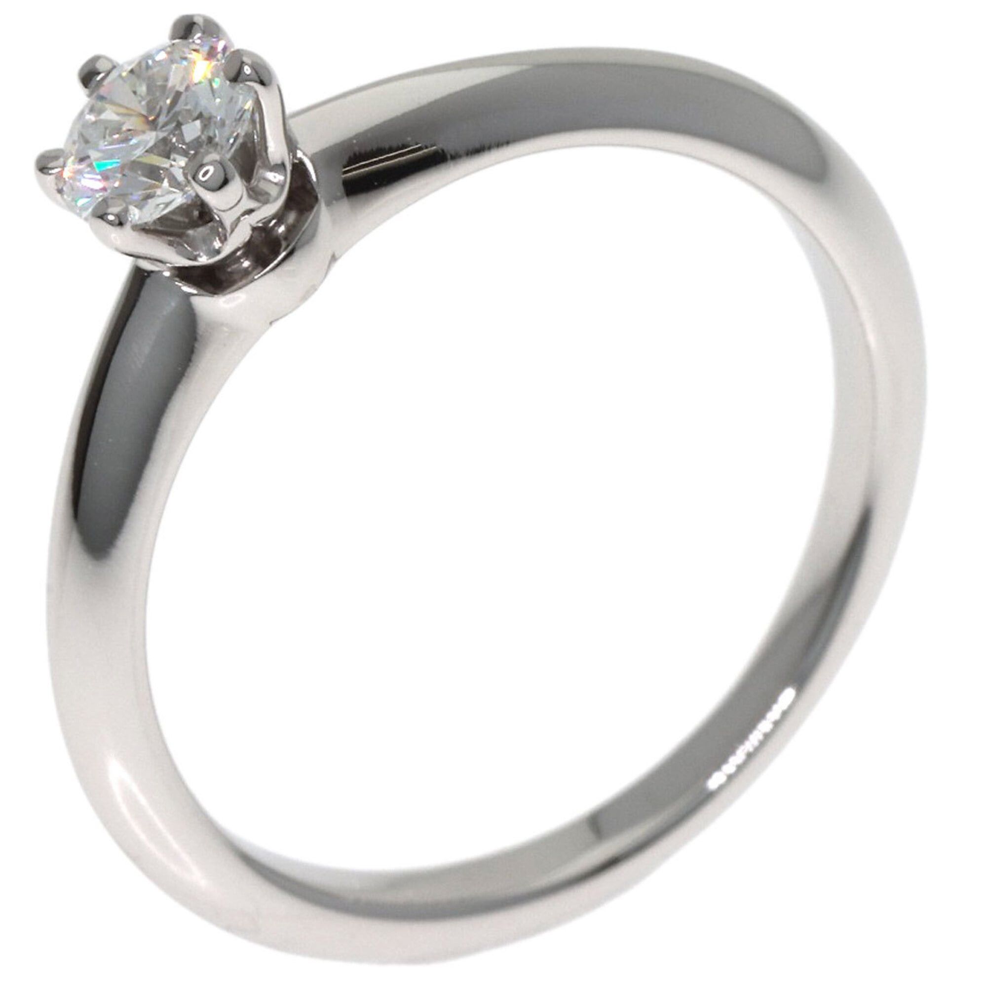 Tiffany & Co. Tiffany & Co. Solitaire 1-Diamond Ring, Platinum PT950, Women's. Size ONE SIZE - 2 Thumbnail