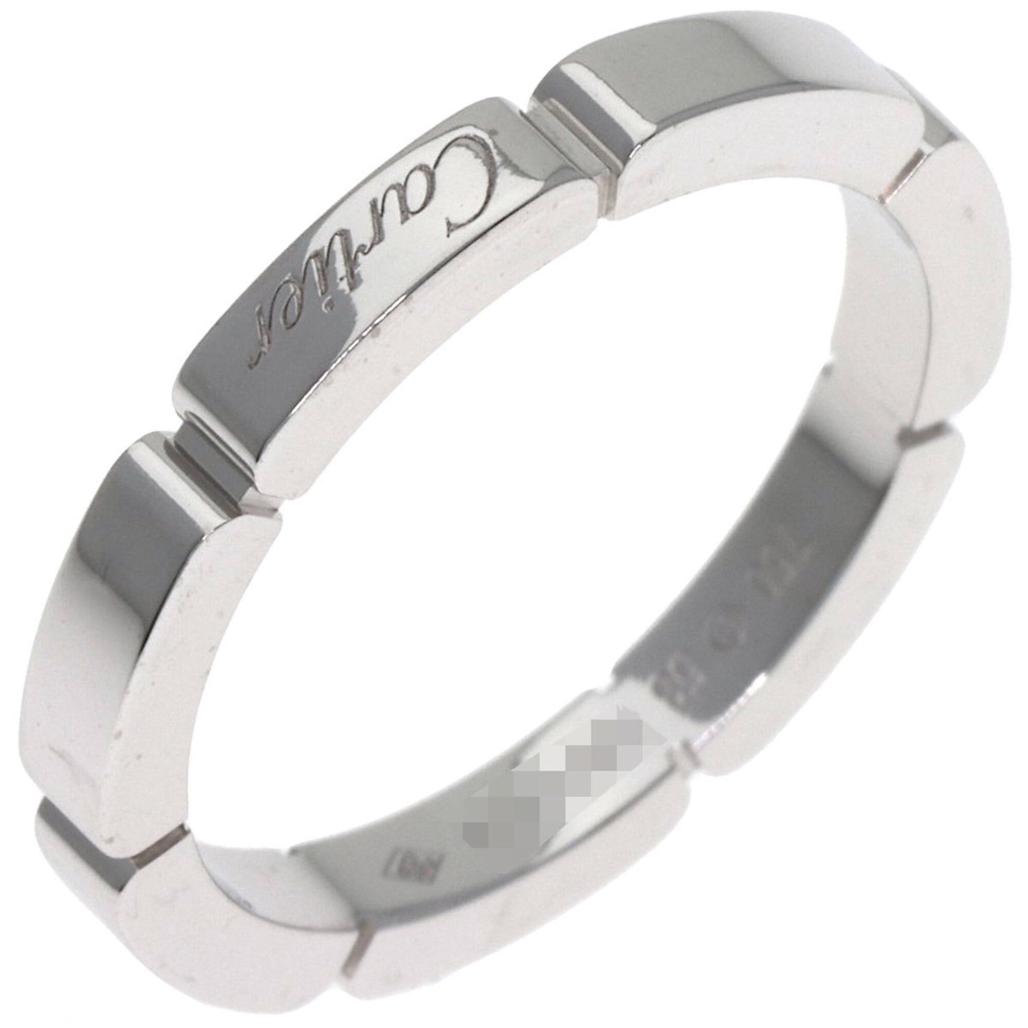 Cartier Cartier Maillon Panthère #53 Ring, 18K White Gold, Women's, CARTIER Size ONE SIZE - 2 Thumbnail