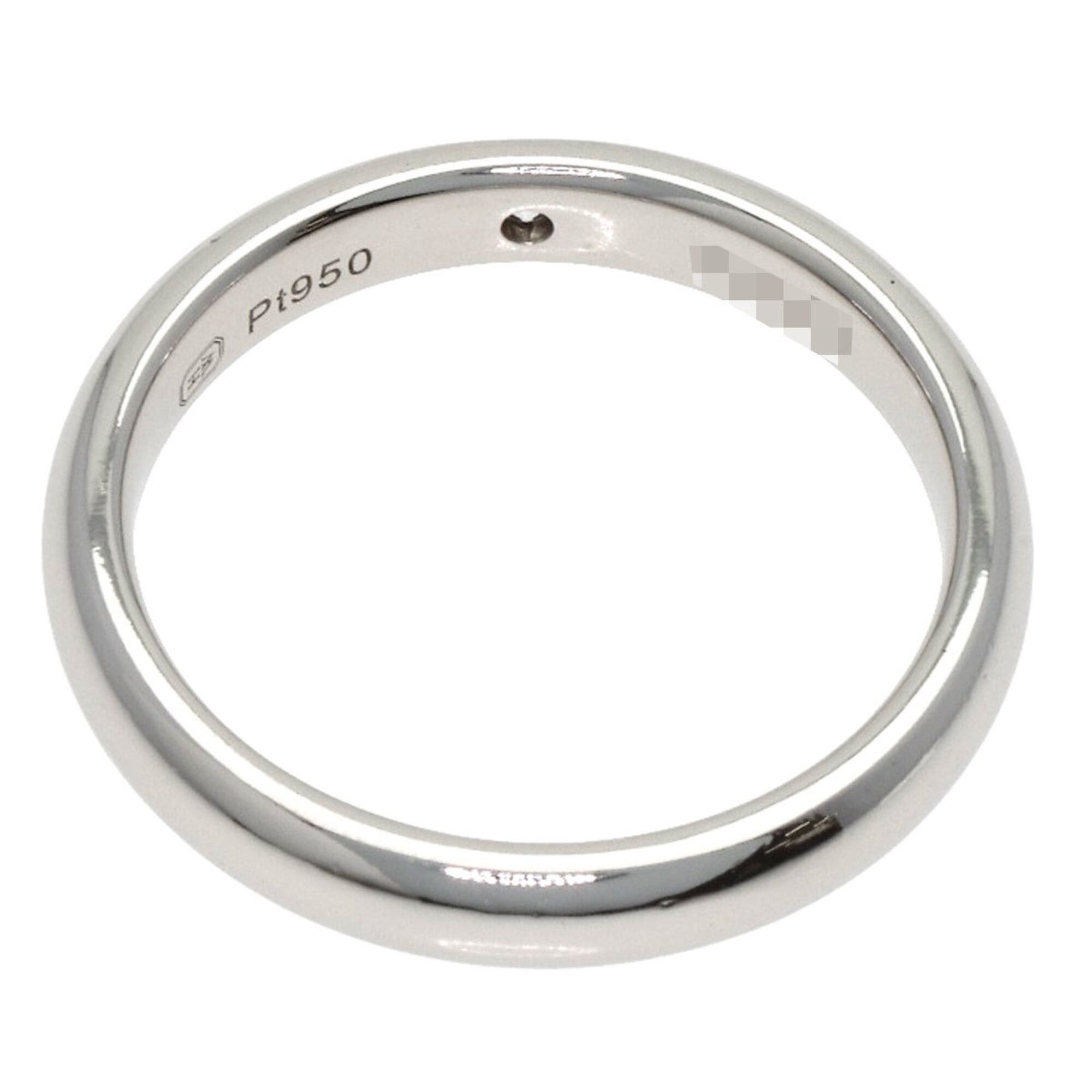 Harry Winston Harry Winston Round Cut 1P Diamond Ring, Platinum PT950, Women's. Size ONE SIZE - 4 Thumbnail