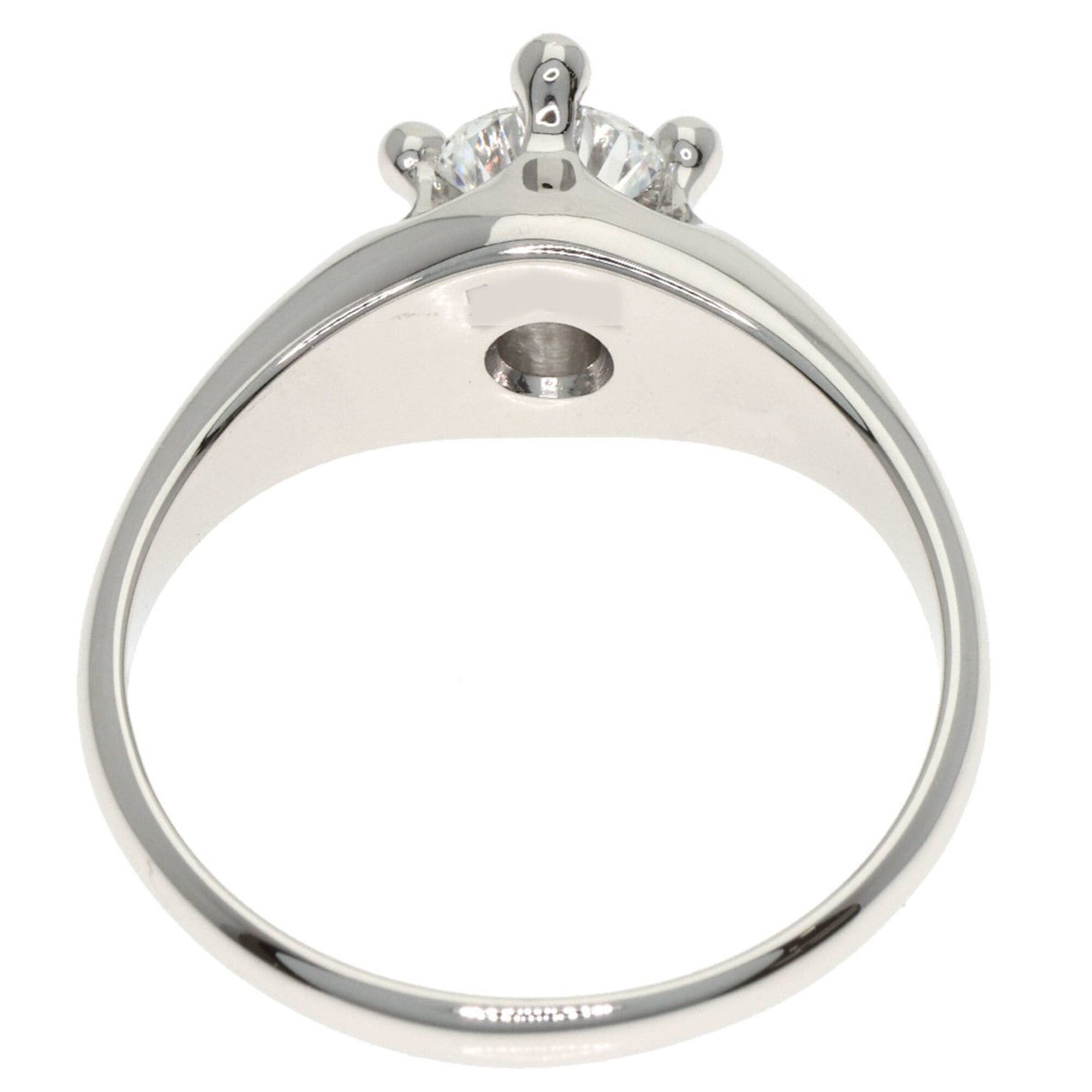 Bvlgari Bulgari Corona Diamond Ring, Platinum PT950, Women's, BVLGARI Size ONE SIZE - 4 Thumbnail
