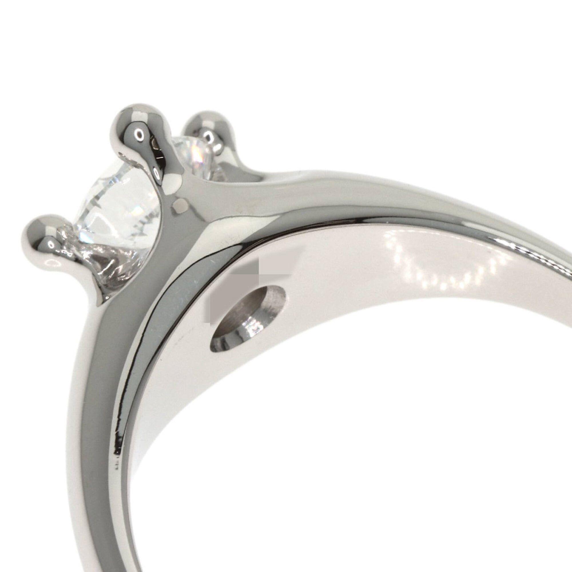 Bvlgari Bulgari Corona Diamond Ring, Platinum PT950, Women's, BVLGARI Size ONE SIZE - 8 Thumbnail