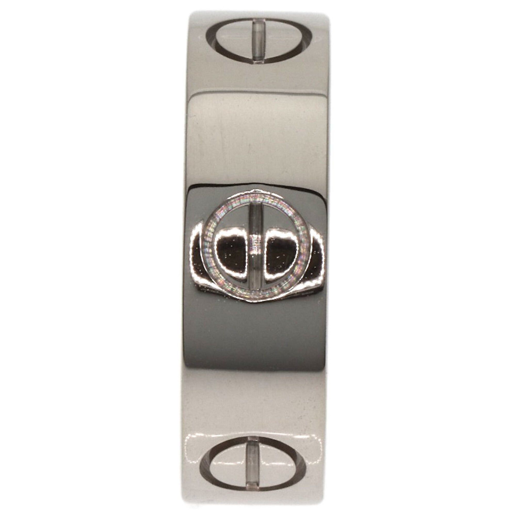 Cartier Cartier Love Ring #50, 18K White Gold, Women's Ring, CARTIER Size ONE SIZE - 3 Thumbnail