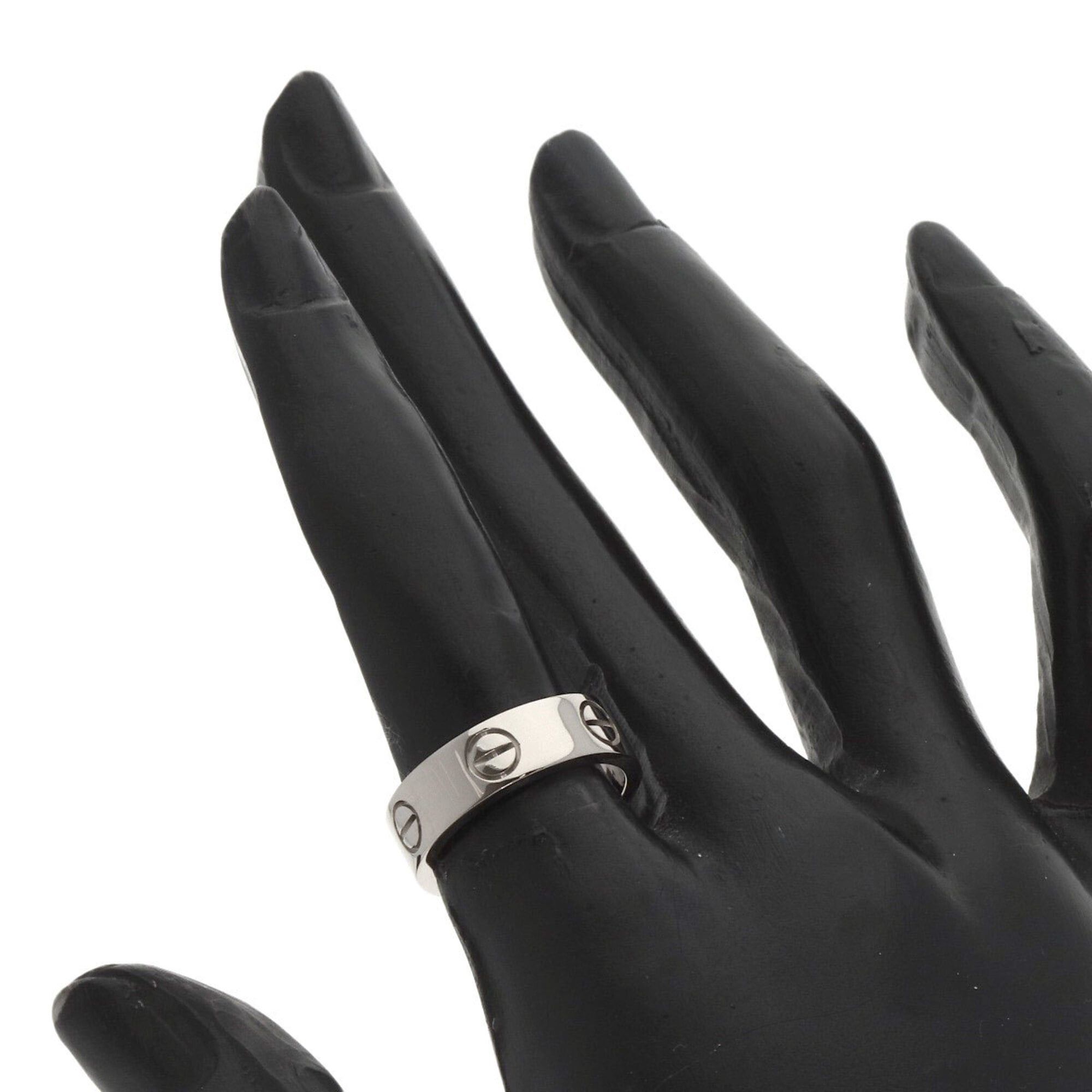 Cartier Cartier Love Ring #50, 18K White Gold, Women's Ring, CARTIER Size ONE SIZE - 5 Thumbnail