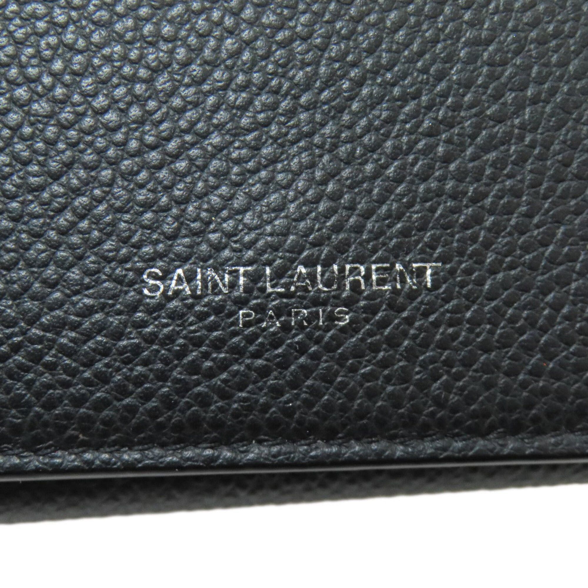 Saint Laurent Paris Saint Laurent Tri-fold Wallet, Bi-fold Leather, Women's SAINT LAURENT Size ONE SIZE - 20 Thumbnail