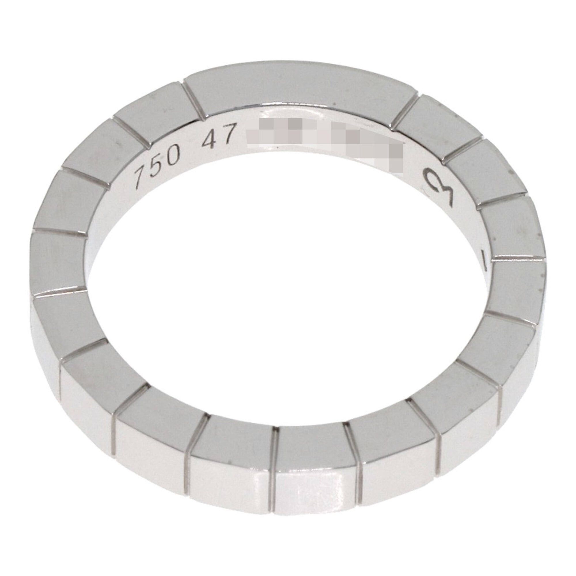 Cartier Cartier Lanieres #47 Ring, 18K White Gold, Women's, CARTIER Size ONE SIZE - 4 Thumbnail