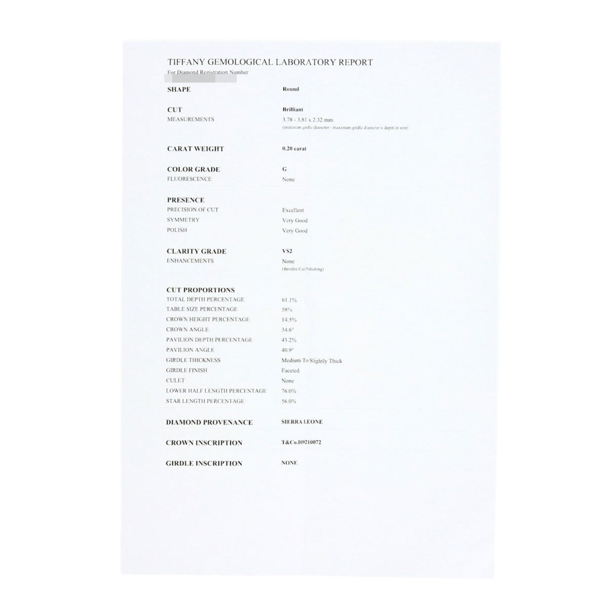Tiffany & Co. Tiffany & Co. Dots Solitaire Diamond Ring, G-VS2 Clarity, Platinum PT950, Women's. Size ONE SIZE - 9 Thumbnail