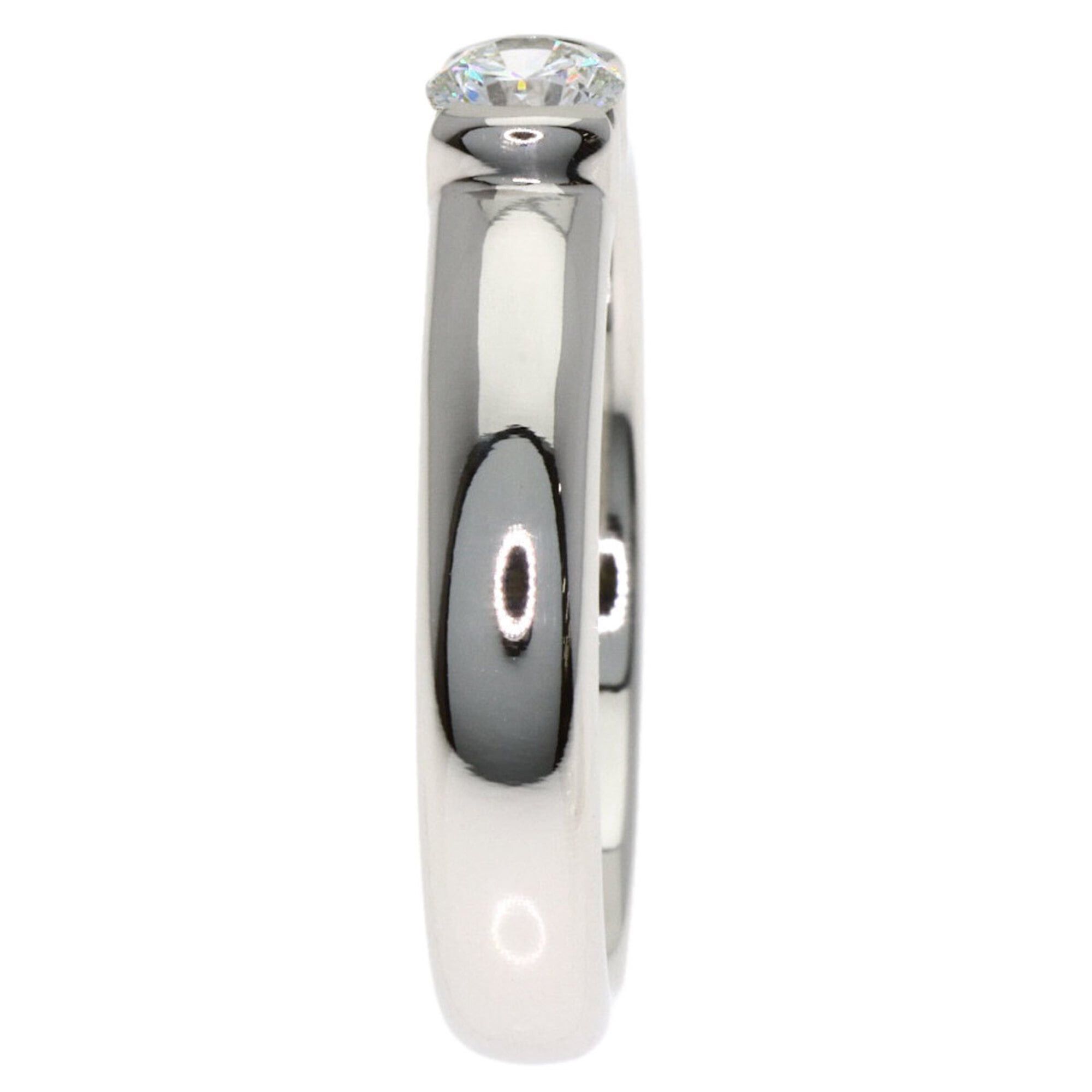 Tiffany & Co. Tiffany & Co. Dots Solitaire Diamond Ring, G-VS2 Clarity, Platinum PT950, Women's. Size ONE SIZE - 3 Thumbnail