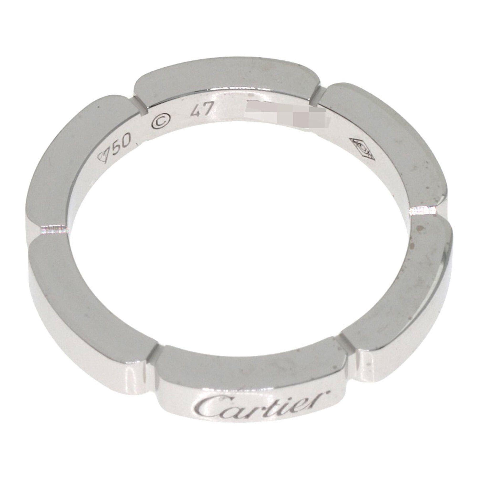 Cartier Cartier Maillon Panthère #47 Ring, 18K White Gold, Women's, CARTIER Size ONE SIZE - 4 Thumbnail