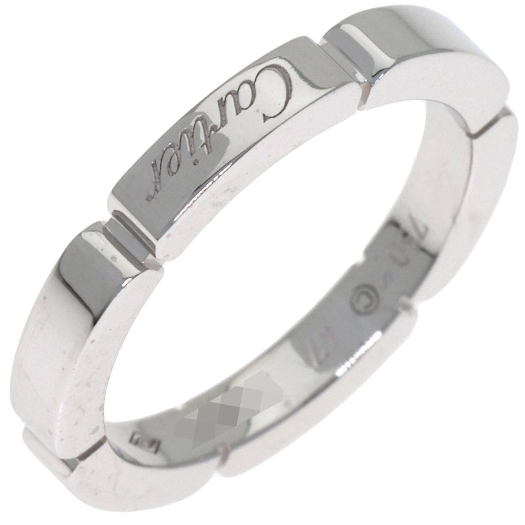 Cartier Cartier Maillon Panthère #47 Ring, 18K White Gold, Women's, CARTIER Size ONE SIZE - 2 Thumbnail