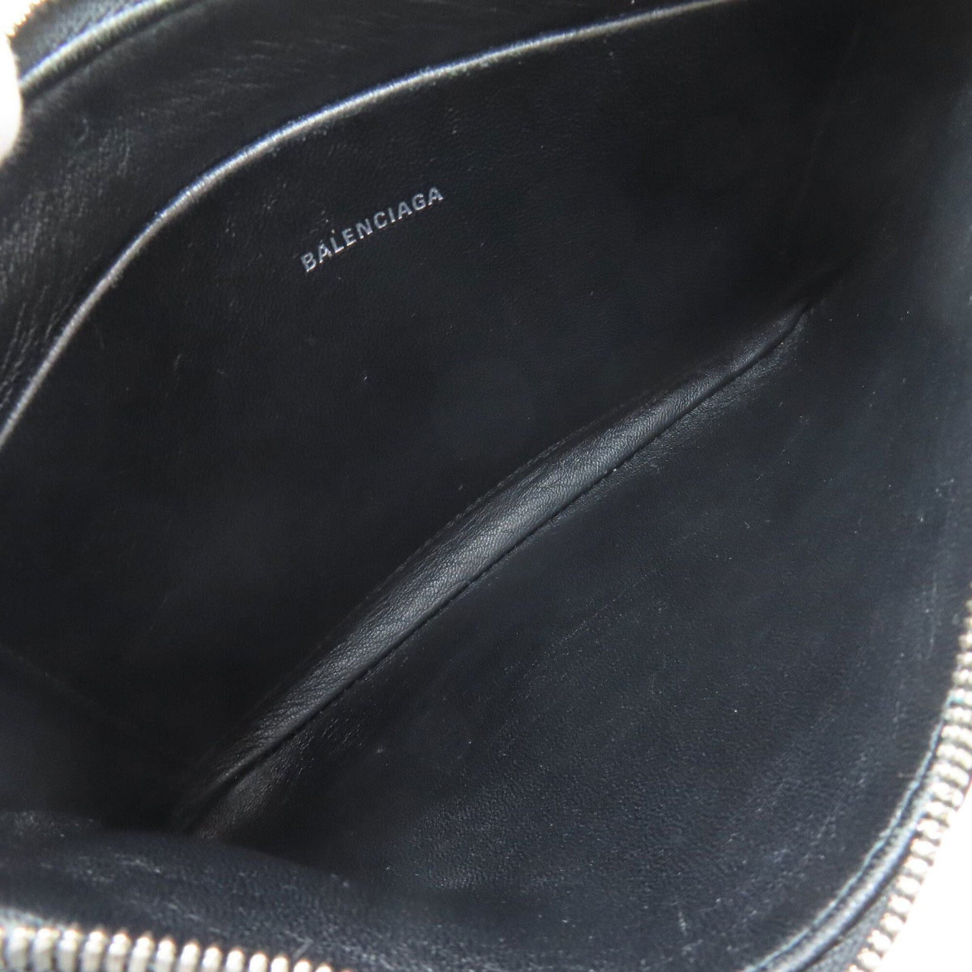 Balenciaga Balenciaga 551992 Logo Accessory Pouch Leather Women's BALENCIAGA Size ONE SIZE - 5 Thumbnail