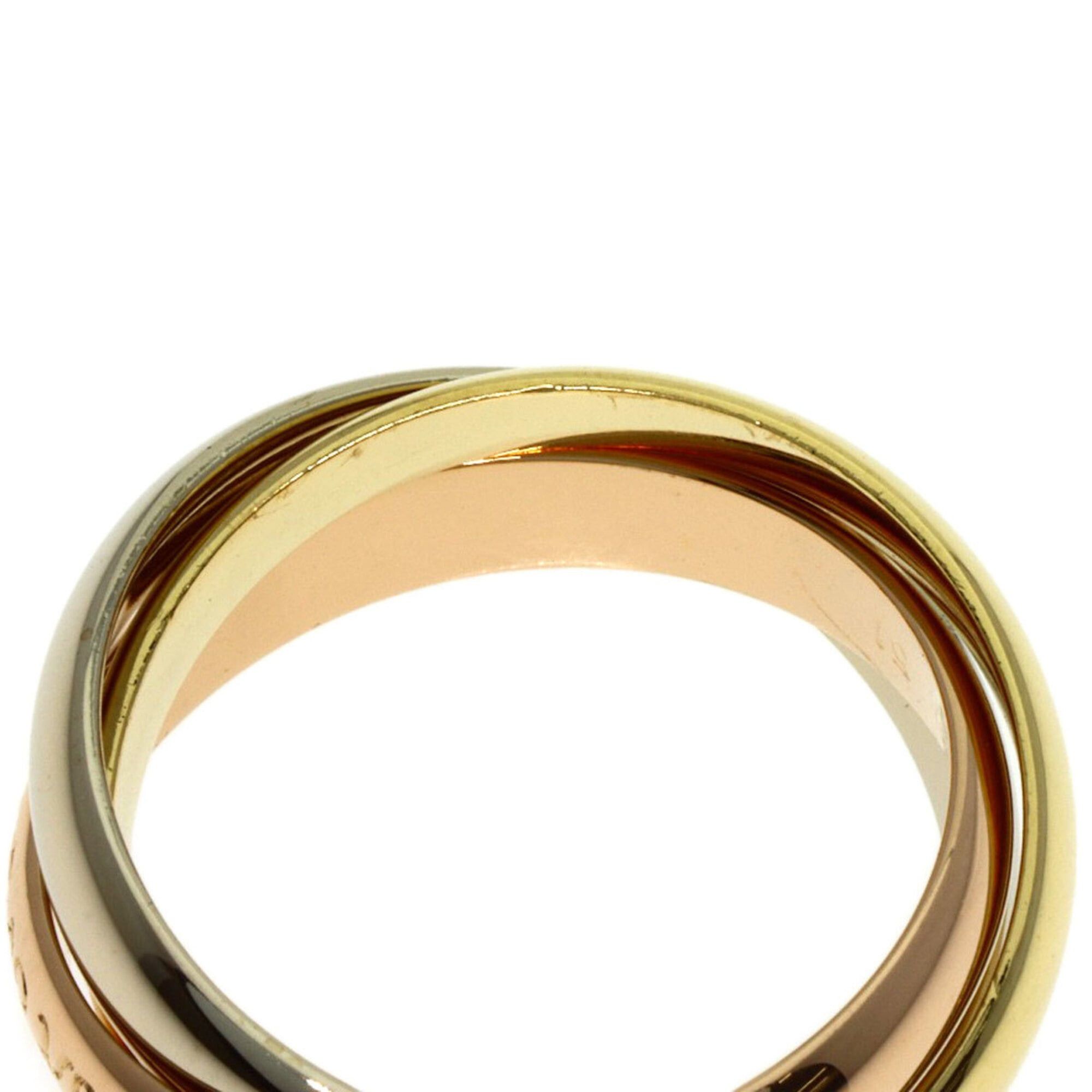 Cartier Cartier Trinity #51 Ring, 18K Yellow Gold/18K White Pink Gold, Women's, CARTIER Size ONE SIZE - 6 Thumbnail