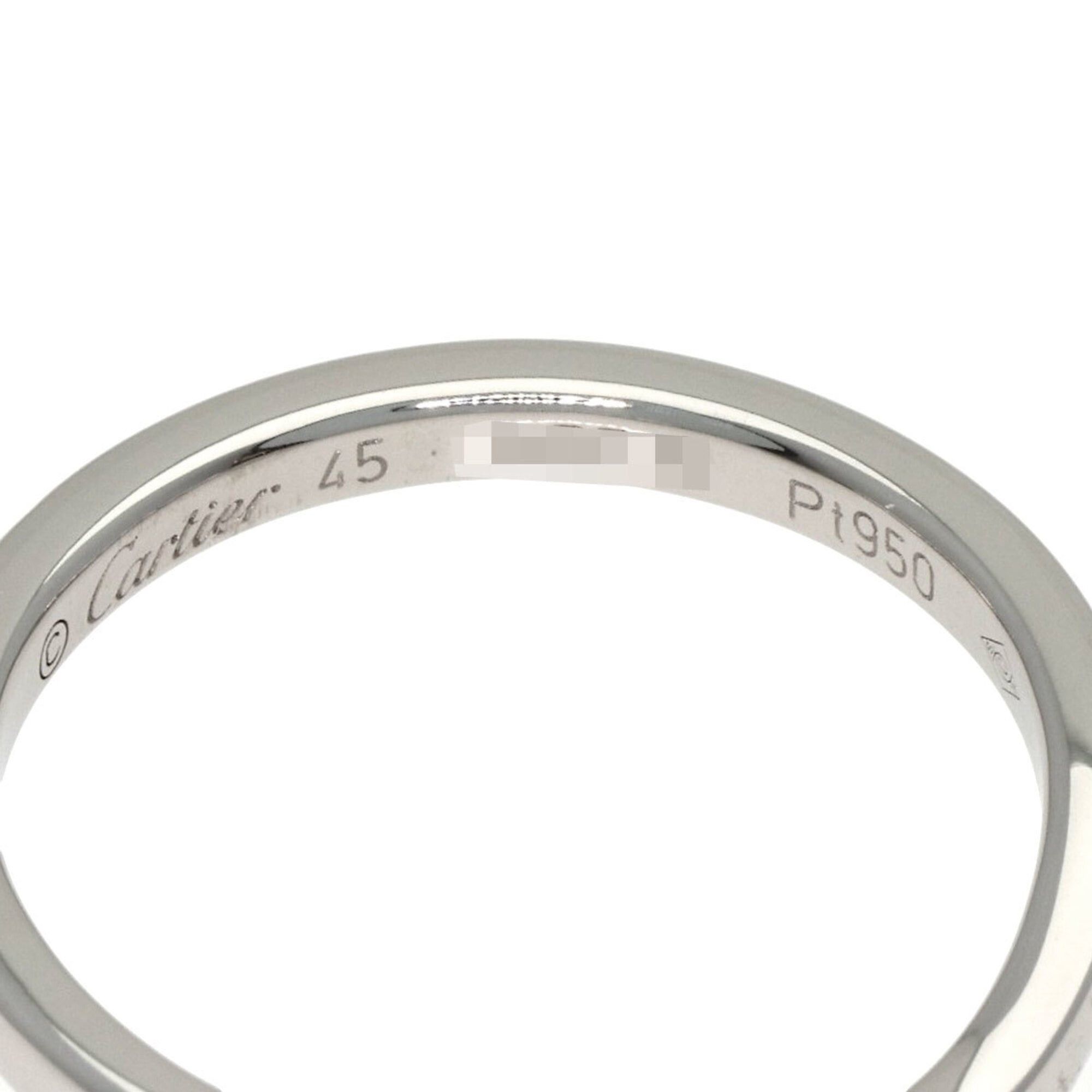 Cartier Cartier Ballerina 1P Diamond Ring, Platinum PT950, Women's, CARTIER Size ONE SIZE - 5 Thumbnail