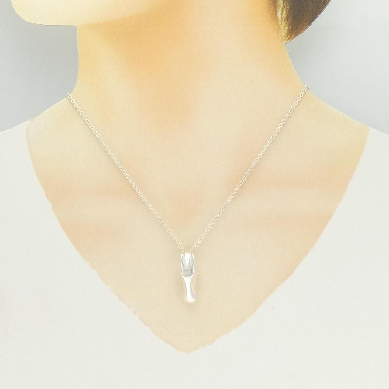 Hermes Hermes Hermes 925 Silver Necklace Precious Metal Necklace DUTY FREE for USA Size ONE SIZE - 6 Thumbnail