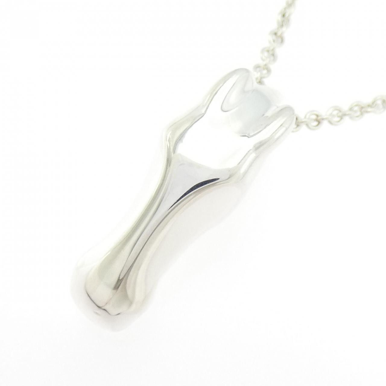 Hermes Hermes Hermes 925 Silver Necklace Precious Metal Necklace DUTY FREE for USA Size ONE SIZE - 3 Thumbnail