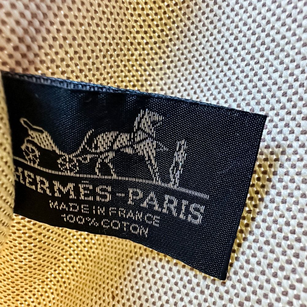 Hermes Hermes Hermes Sebas de Plage Tote Bag Cotton Tote Bag DUTY FREE for USA Size ONE SIZE - 17 Thumbnail